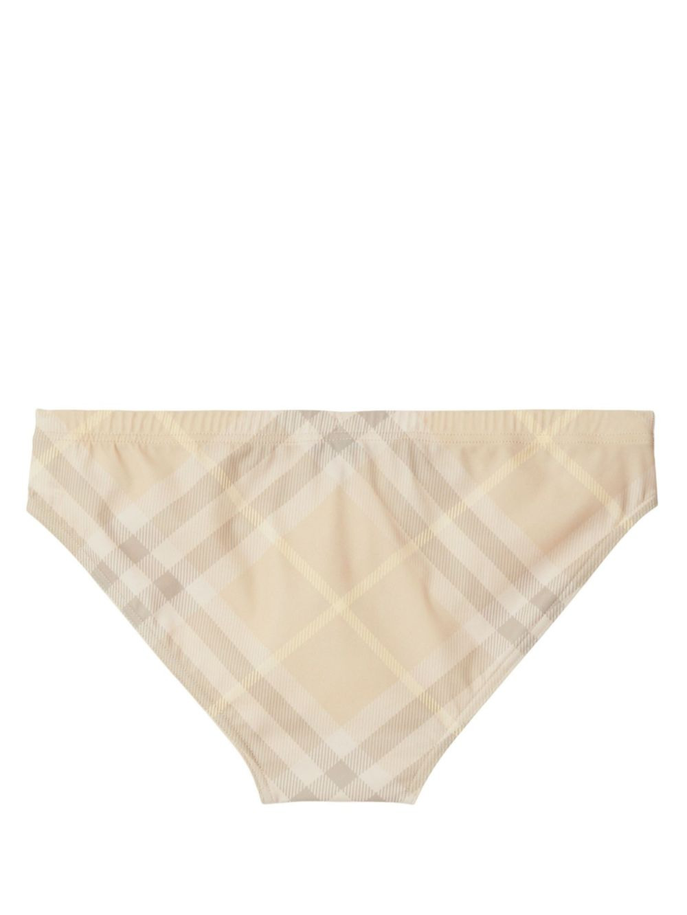Vintage-Check swimming trunks - 2