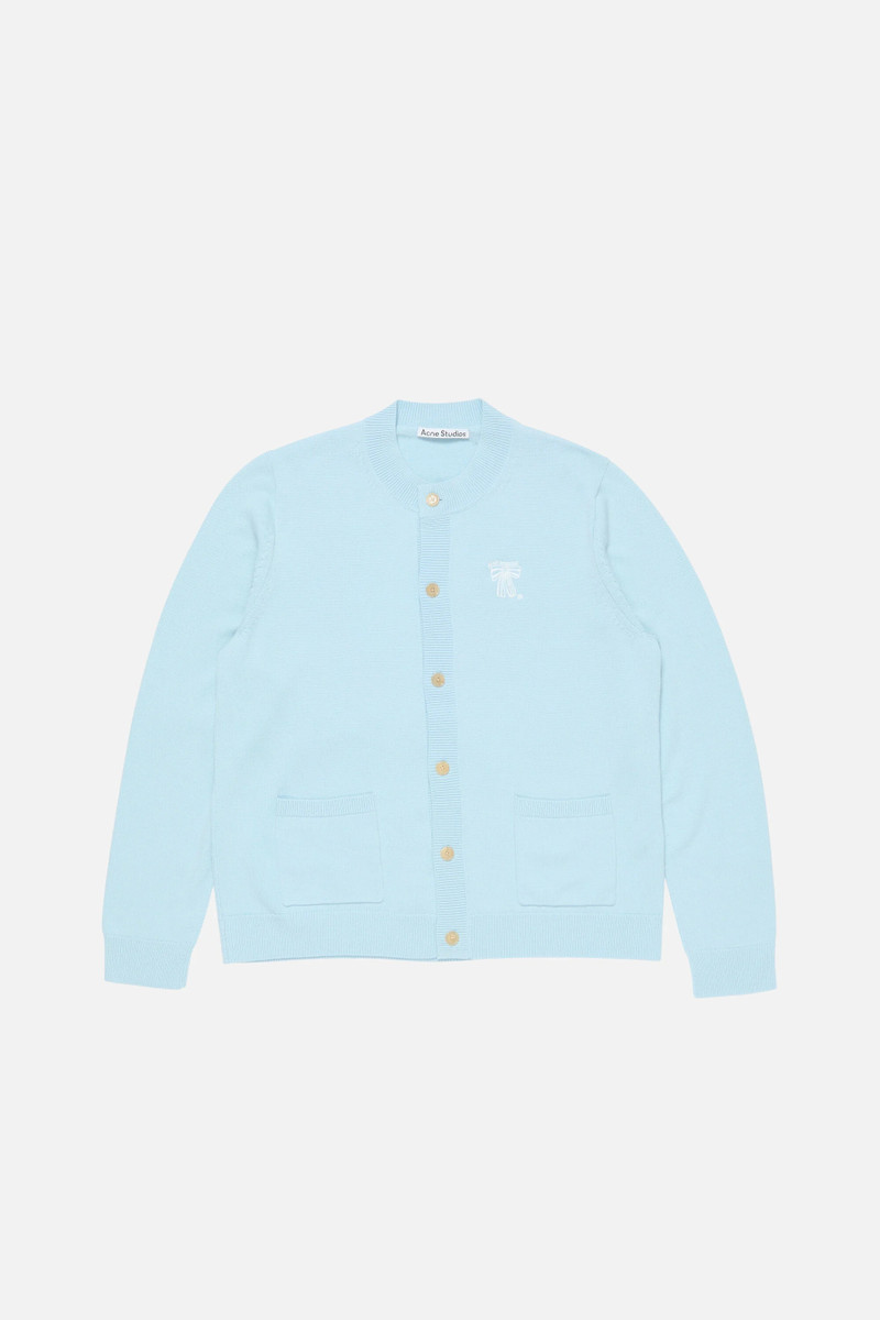 Crewneck cardigan - Ice blue 6