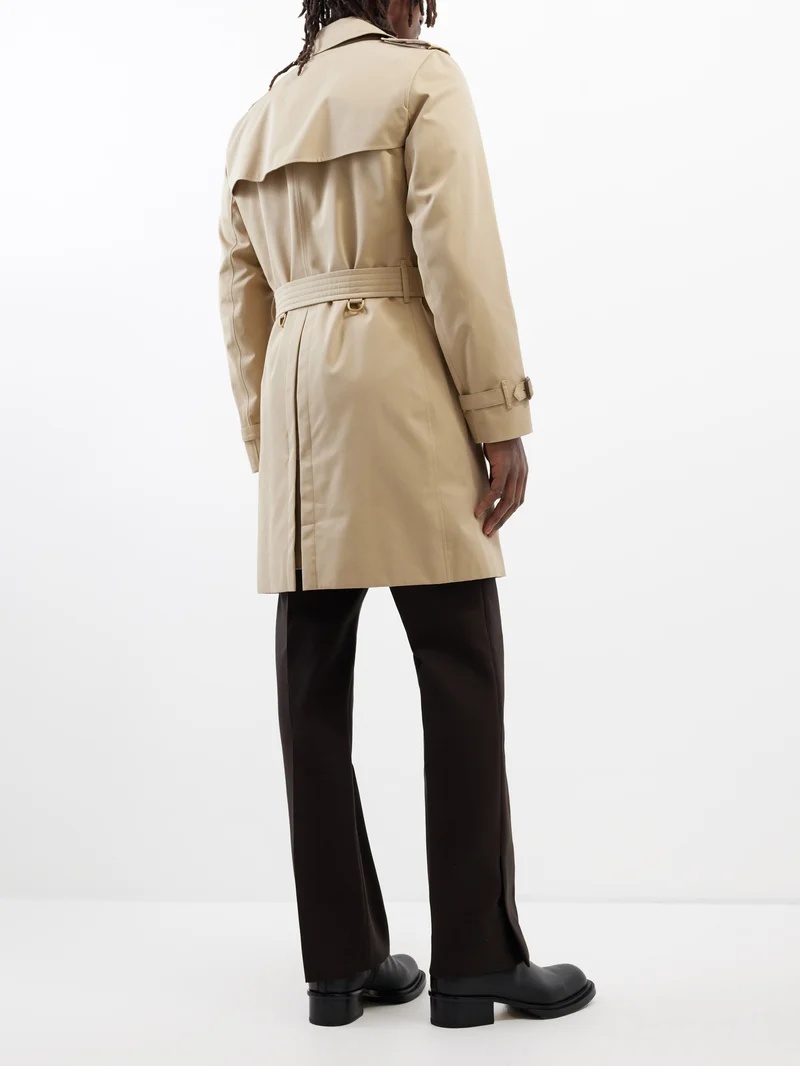 Kensington cotton-gabardine trench coat - 5