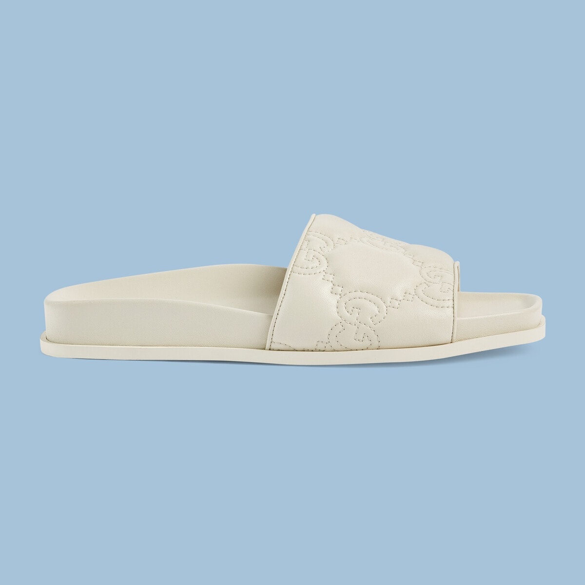 Women's GG matelassé slide sandal - 1