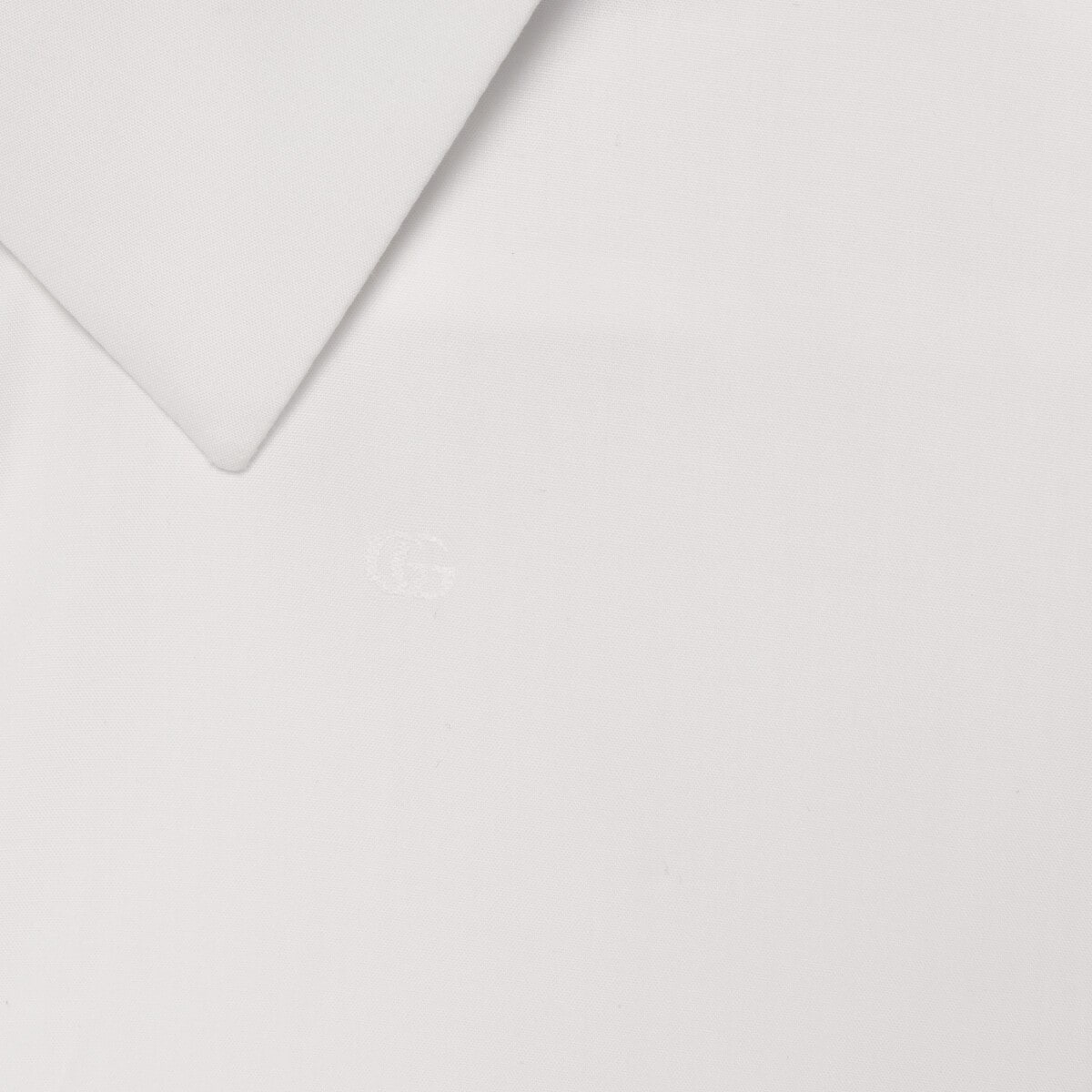 Cotton poplin shirt with Double G - 4