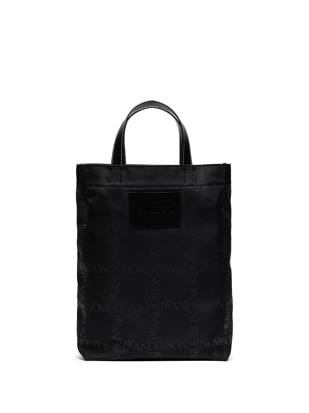 logo-print tote bag - 1