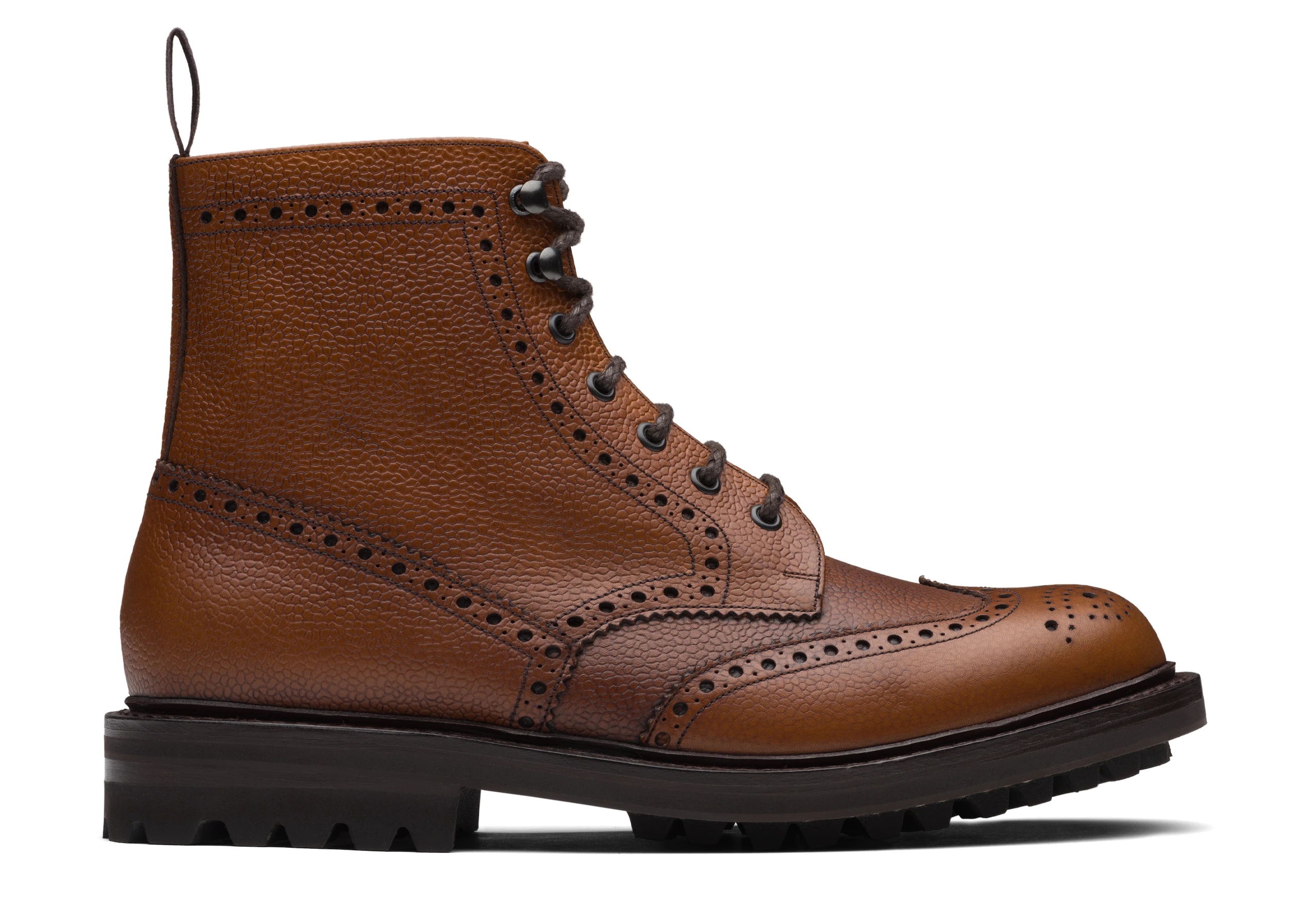 Mc farlane lw
Highland Grain Lace-Up Boot Brogue Walnut - 1