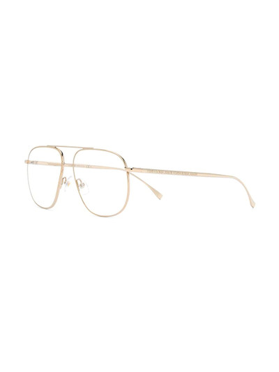 FENDI Roma Amor aviator frame glasses outlook