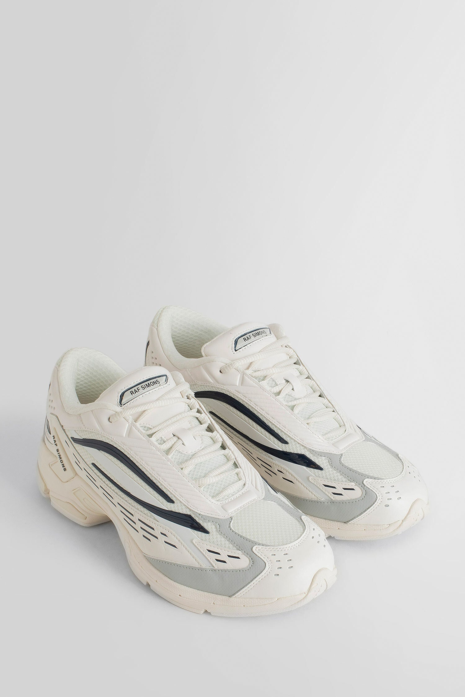 RAF SIMONS MAN WHITE SNEAKERS - 7