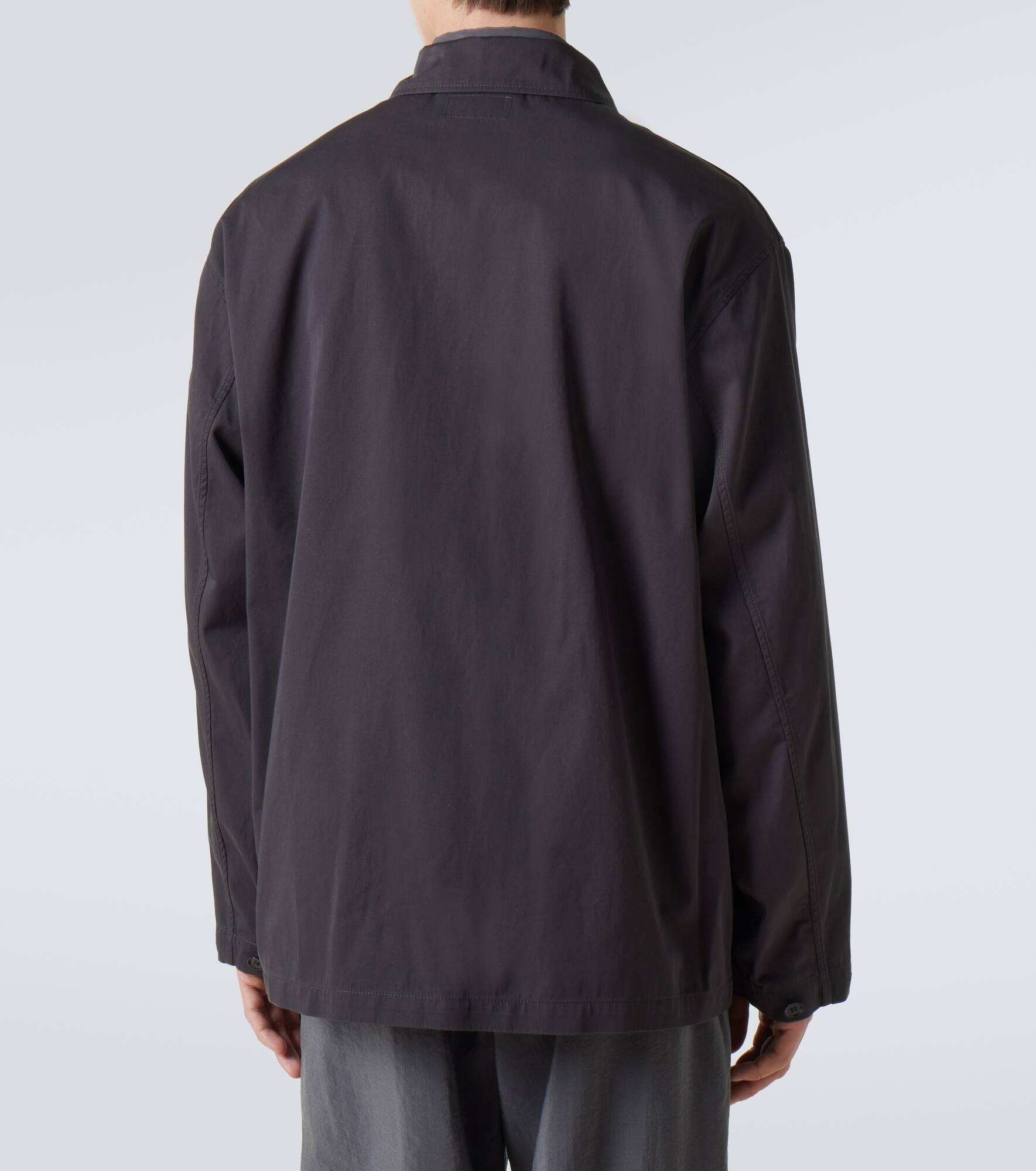 Cotton twill overshirt - 4