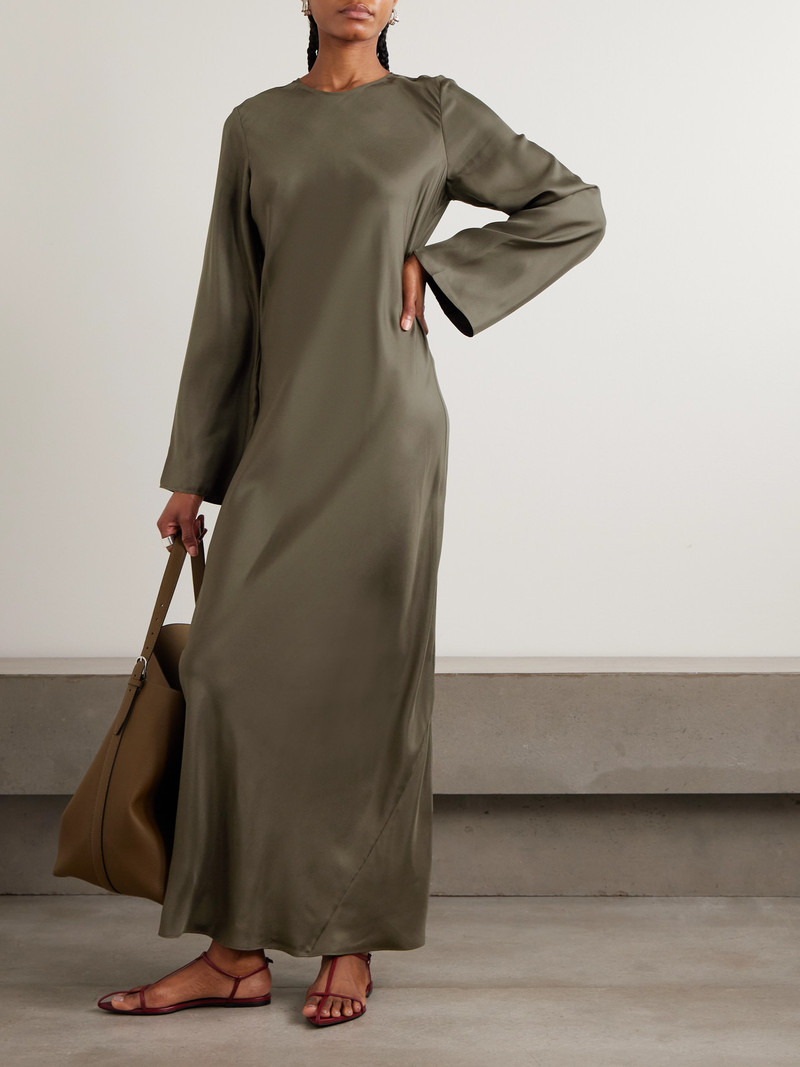 RÓHE Silk-twill Maxi Dress outlook