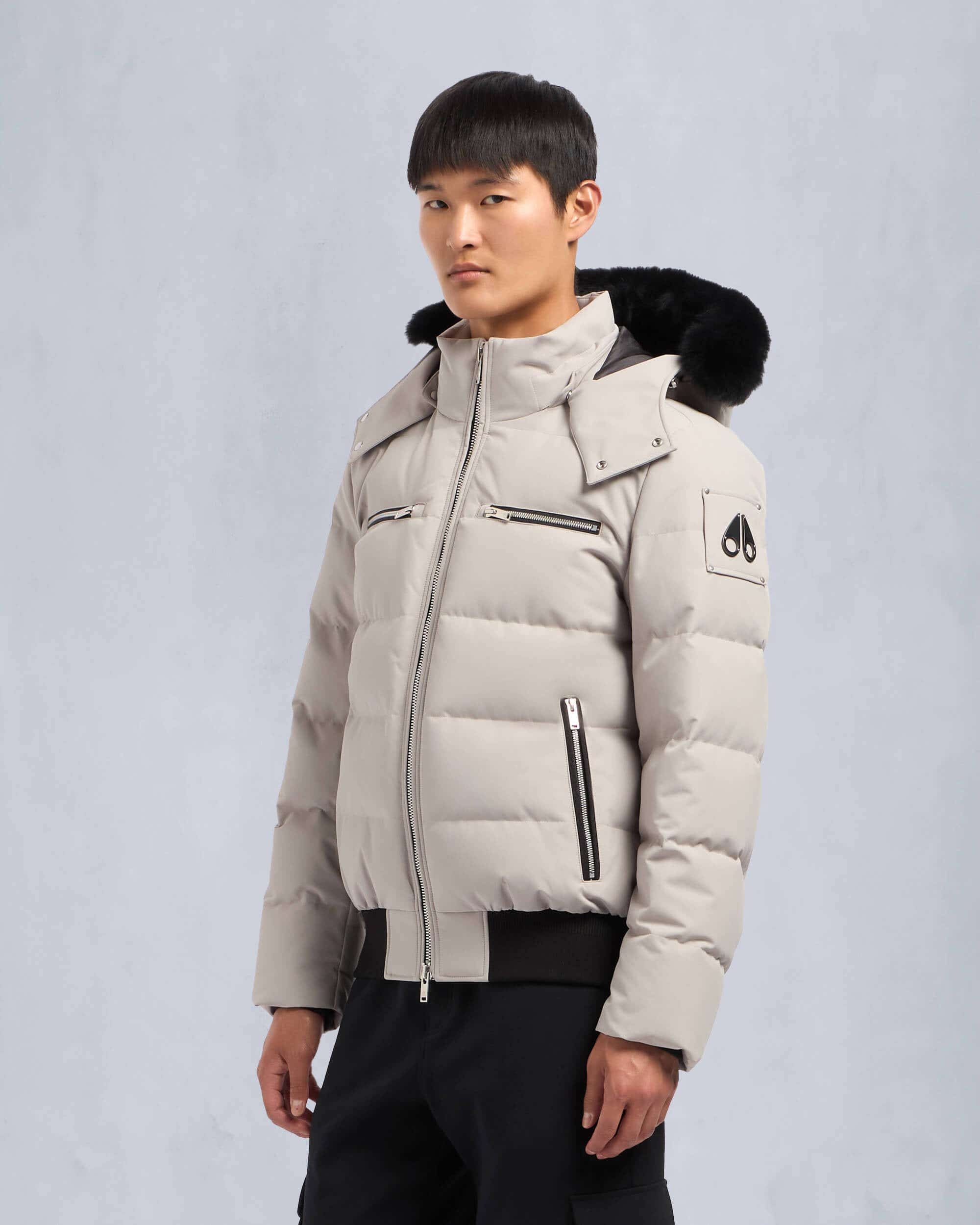 CLOUD SHEARLING BOMBER JACKET - 3