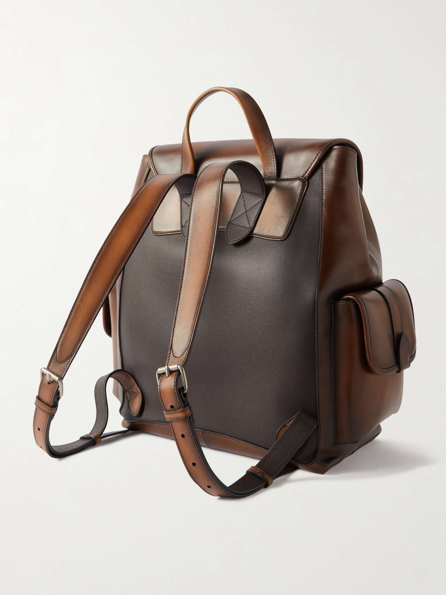Horizon Scritto Leather Backpack - 4