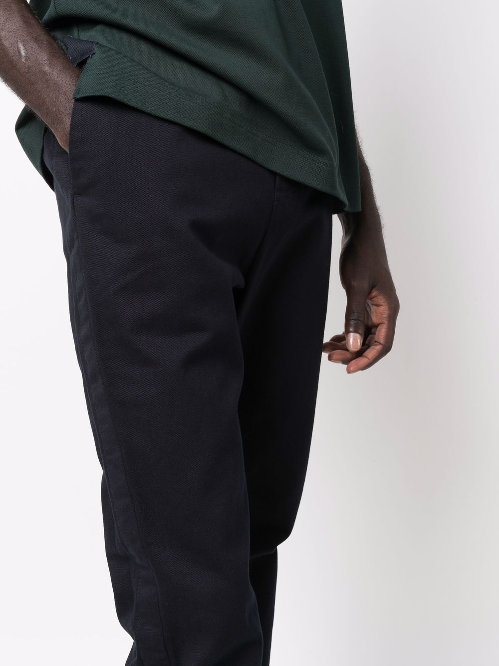 straight-leg tailored trousers - 5