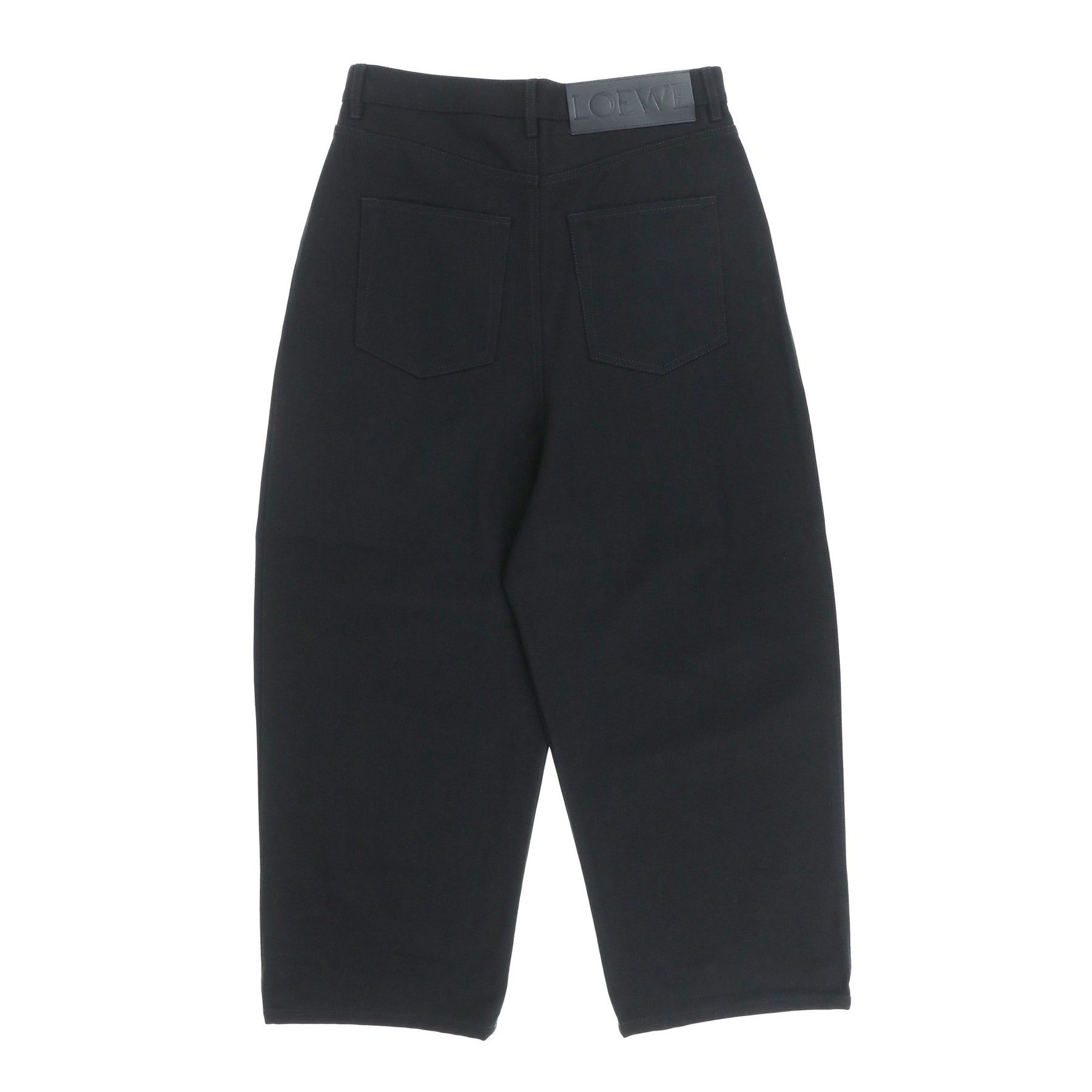 LOW CROTCH TROUSERS / BLK - 2