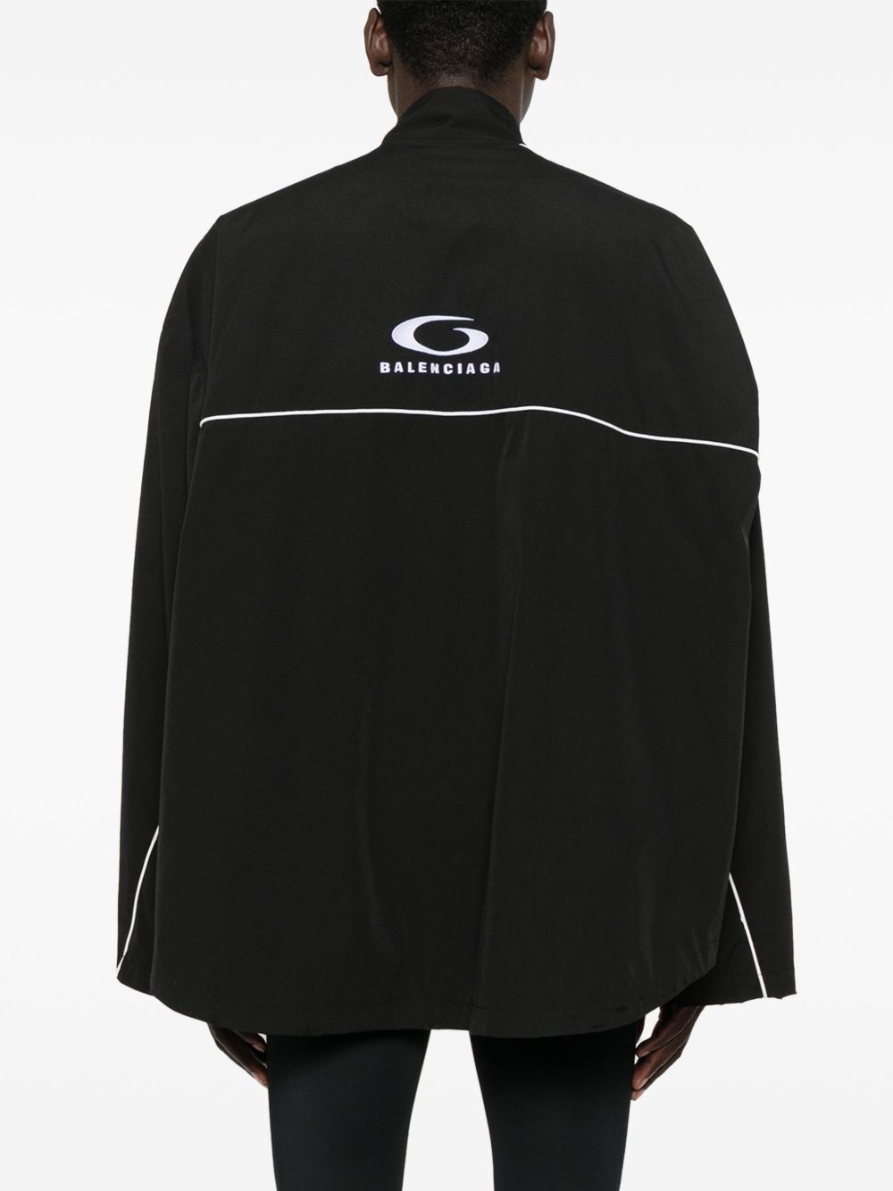logo-embroidered jacket - 4