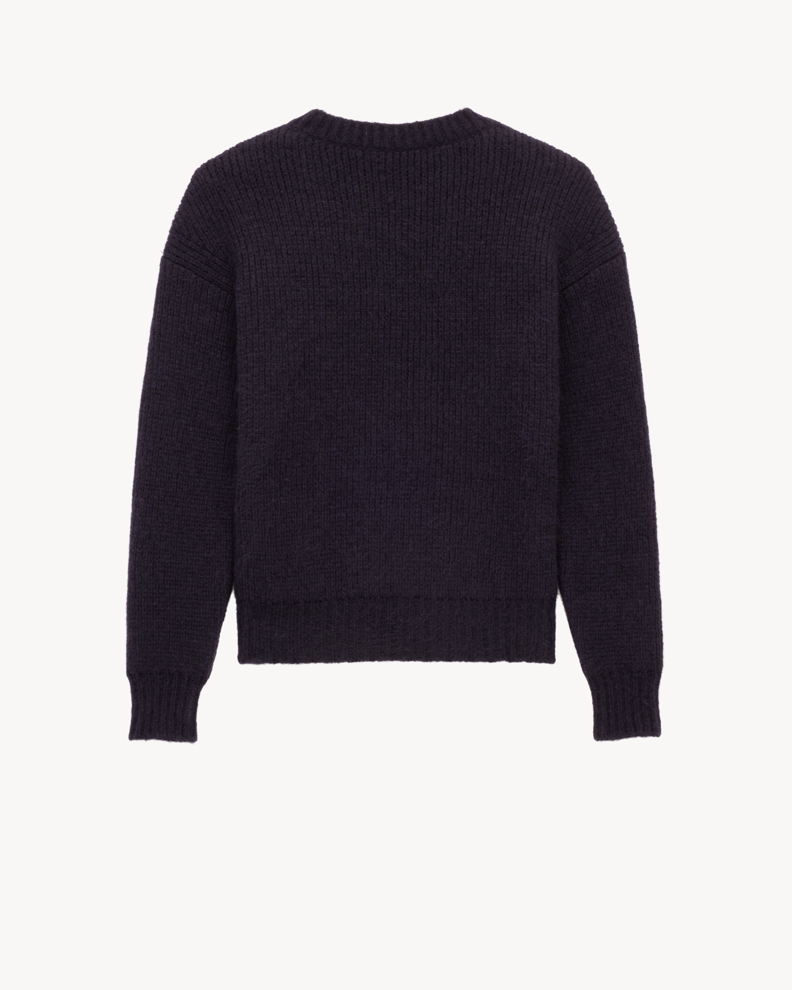 BATWING SWEATER IN HALF-MILANO KNIT - 3