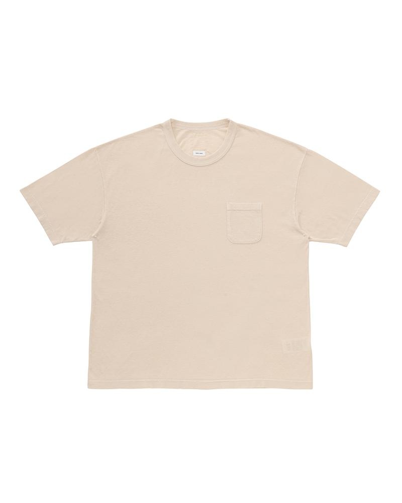JUMBO TEE S/S DMGD (U.D.) IVORY - 1