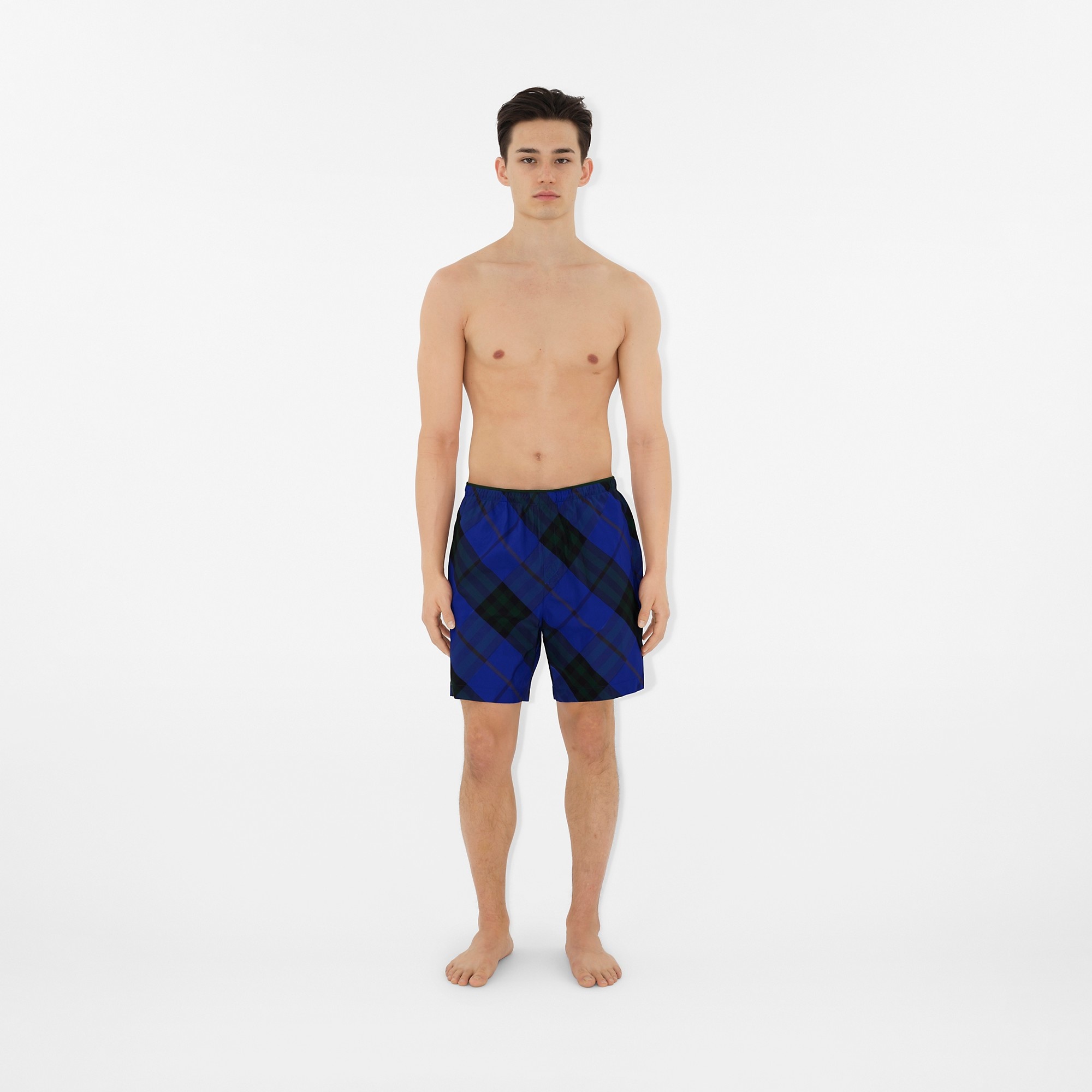 Check Swim Shorts - 2