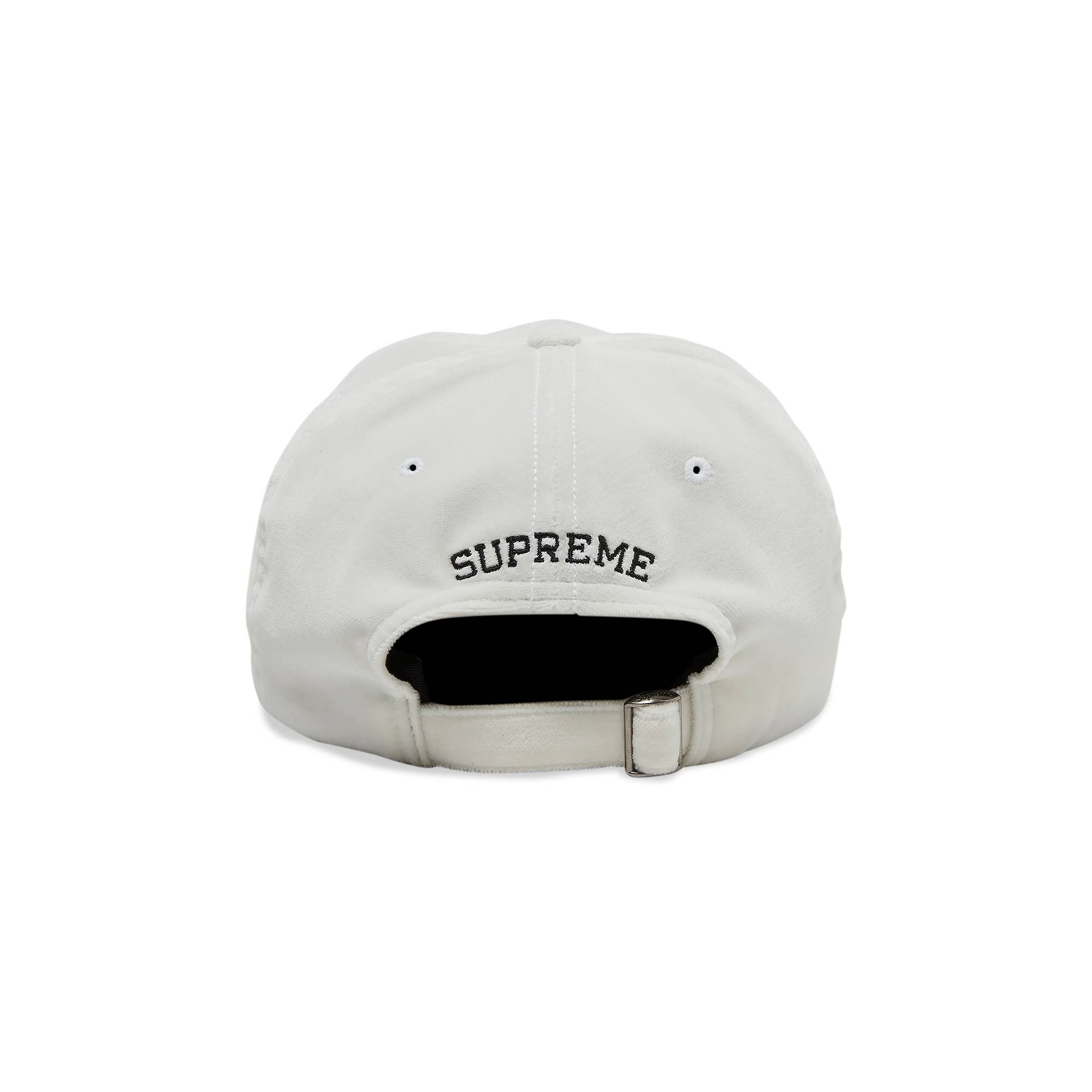 Supreme Velvet 2-Tone 6-Panel 'White' - 3