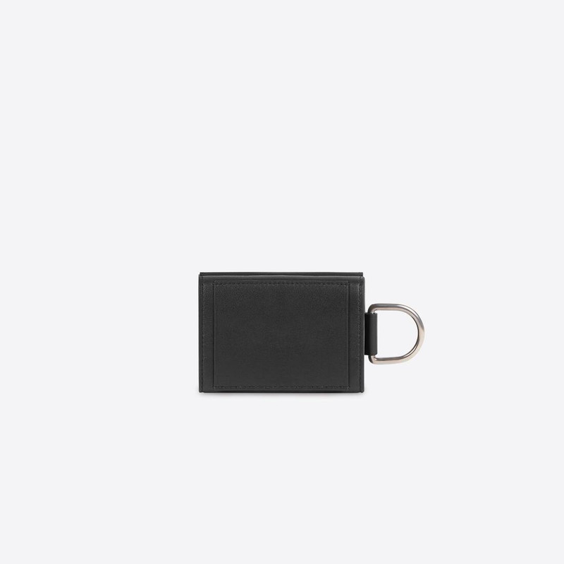 Men's Bondage Mini Wallet in Black 3