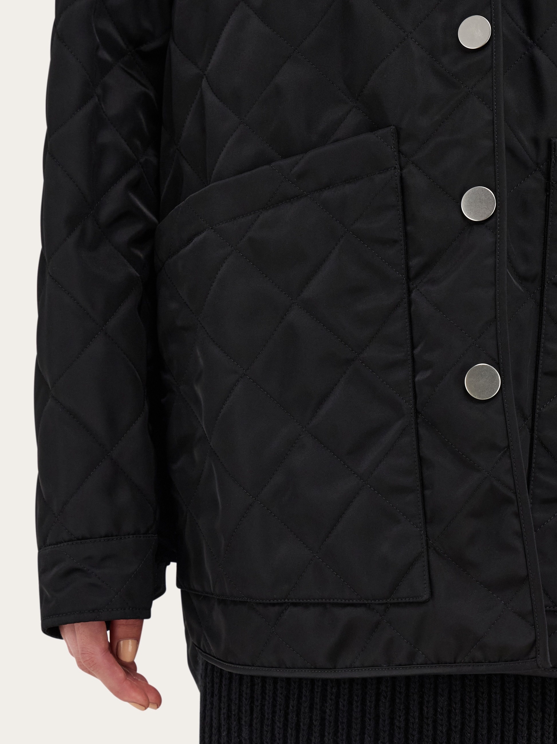 Quilted blouson - 6