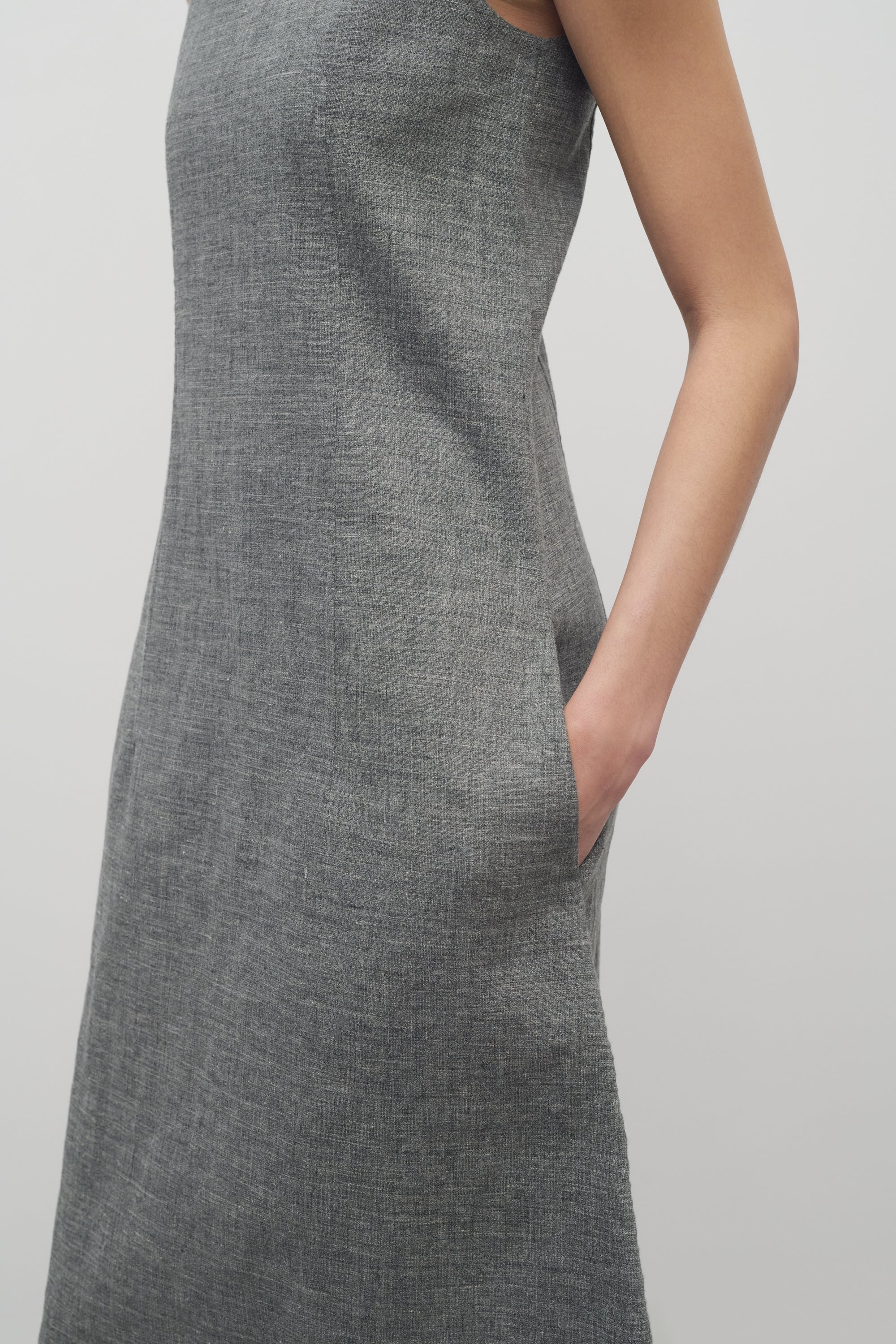 Teza Dress in Linen - 6