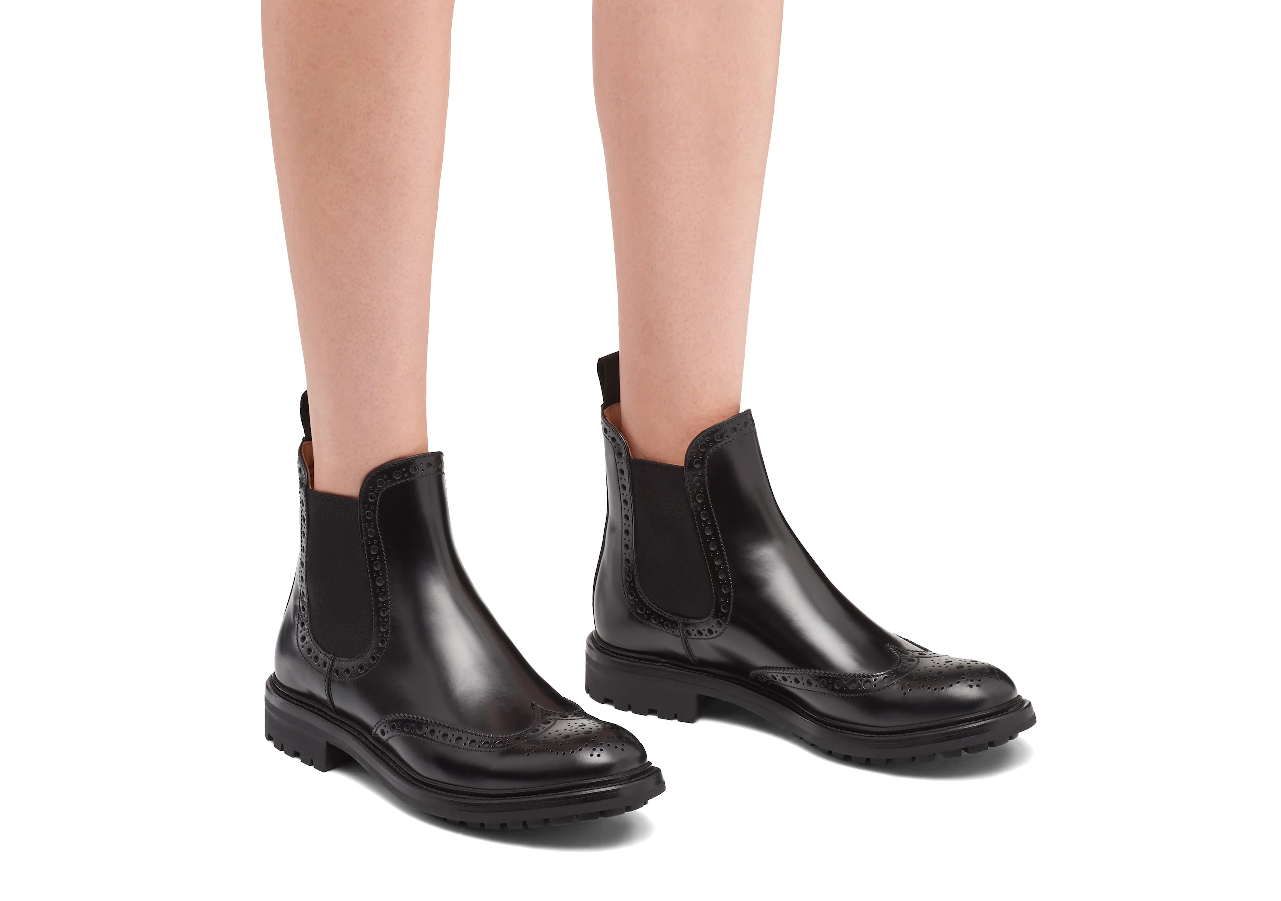 Aura 2
Rois Calf Chelsea Boot Brogue Black - 5