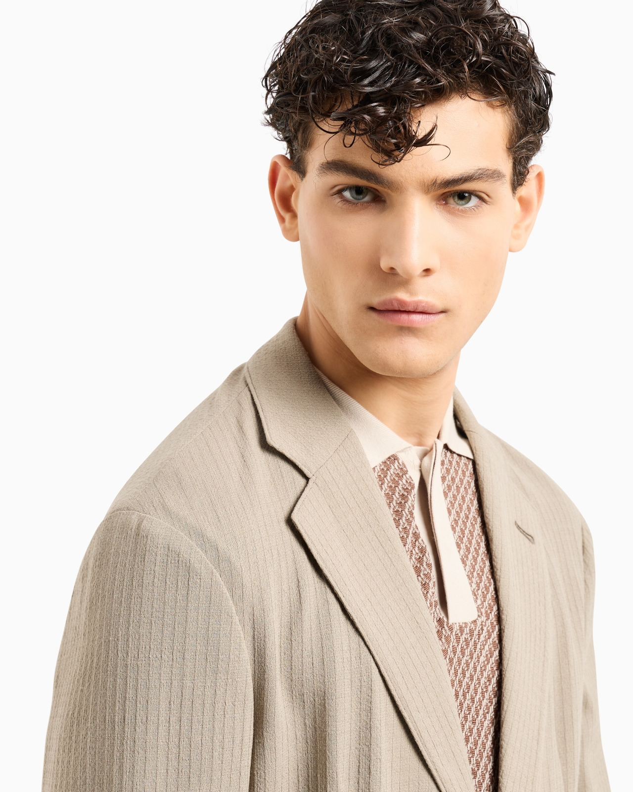 ARMURE WOOL CRÊPE SINGLE-BREASTED JACKET - 5