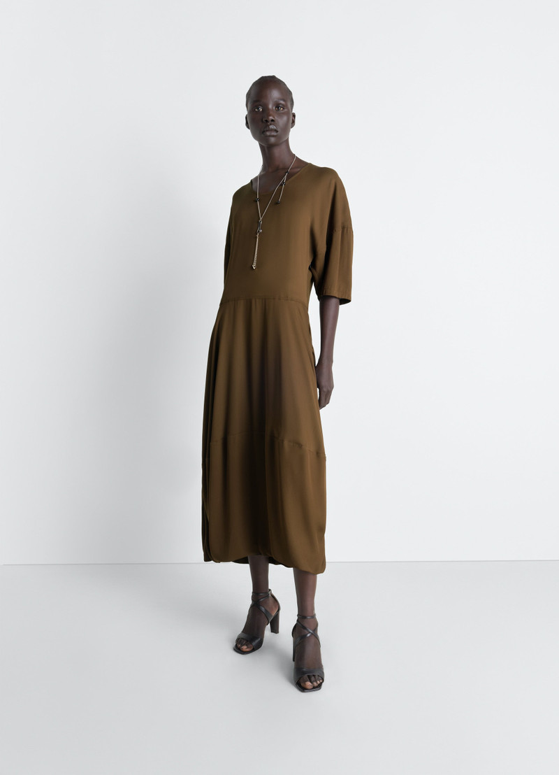 Lemaire BALLOON DRESS IN CREPE DE CHINE VISCOSE outlook
