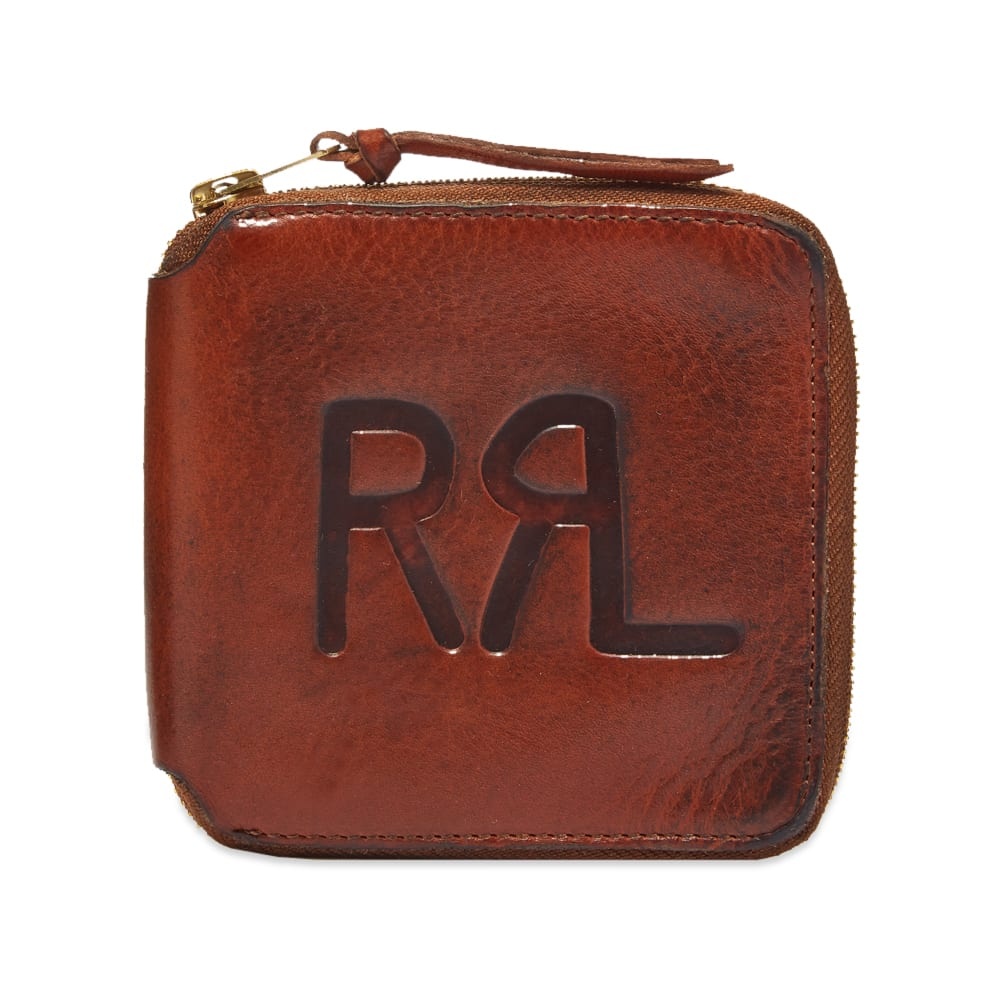 RRL Zip Logo Wallet - 1