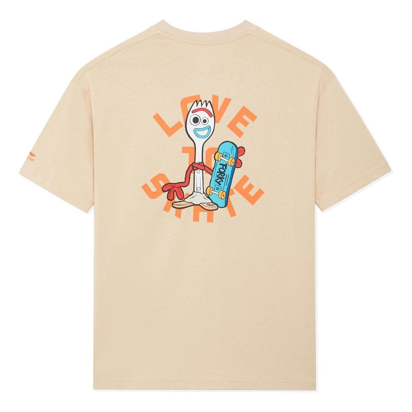 Li-Ning x Disney Toy Story Graphic T-shirt 'Light Brown' AHSS617-1 - 2