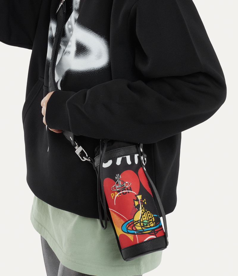 Vivienne Westwood RE-NYLON WATER BOTTLE HOLDER outlook
