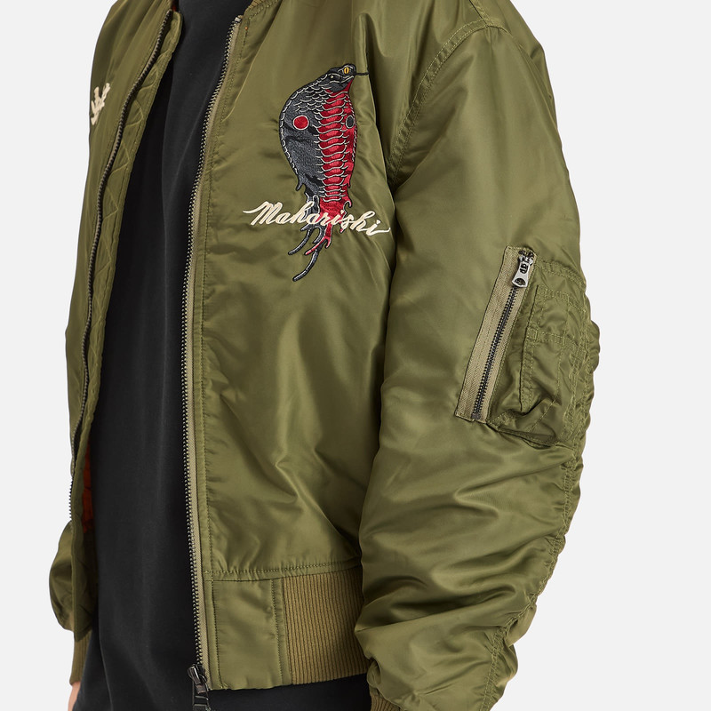 Maharishi Year Of The Snake MA-1 Flight Jacket 5