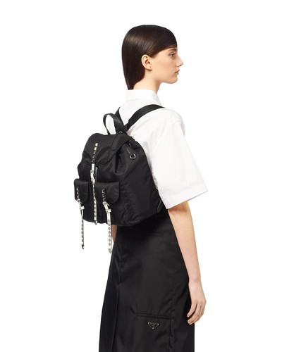 Prada Prada Black Nylon Backpack outlook