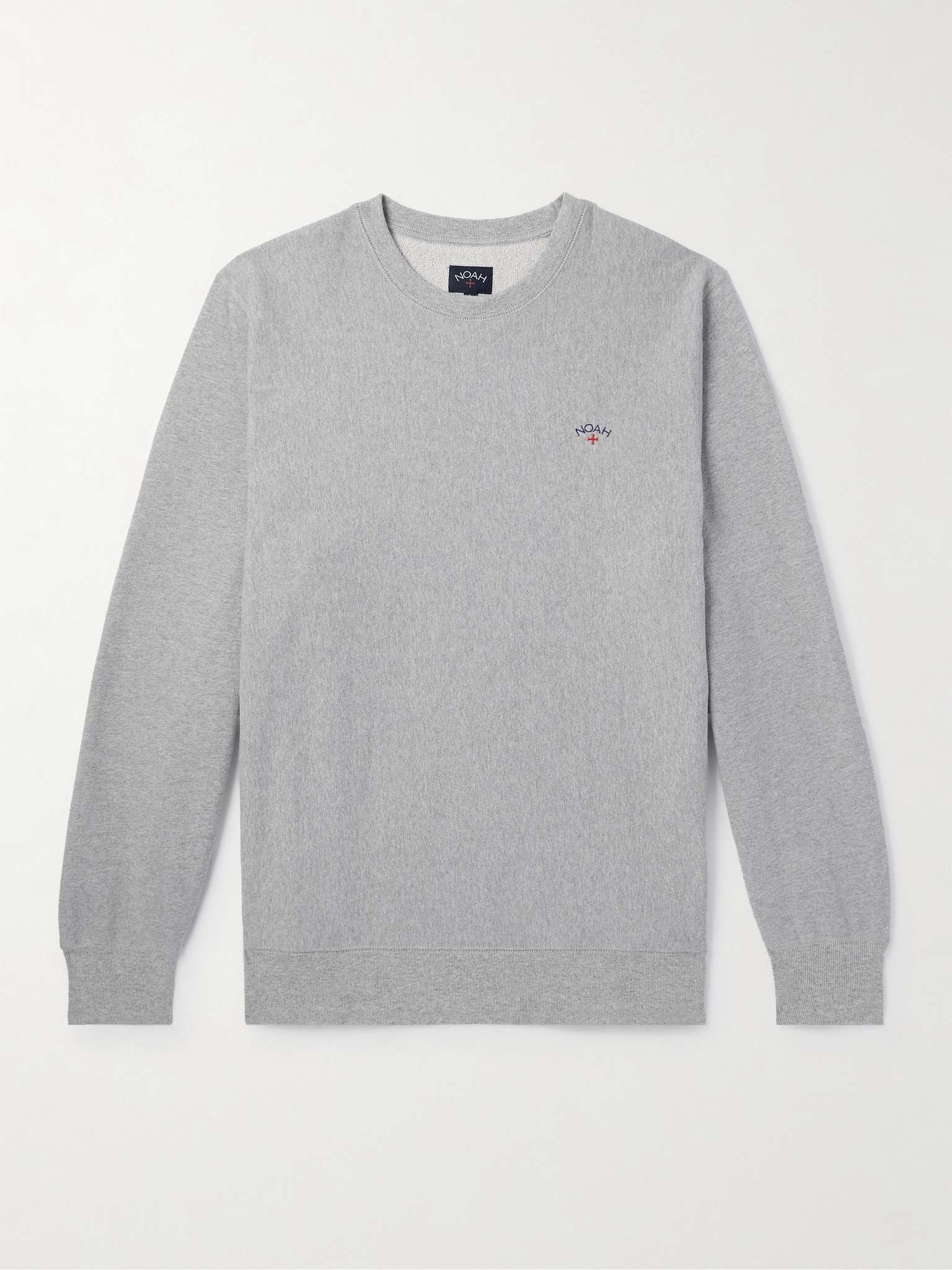 Core Logo-Embroidered Cotton-Jersey Sweatshirt - 1