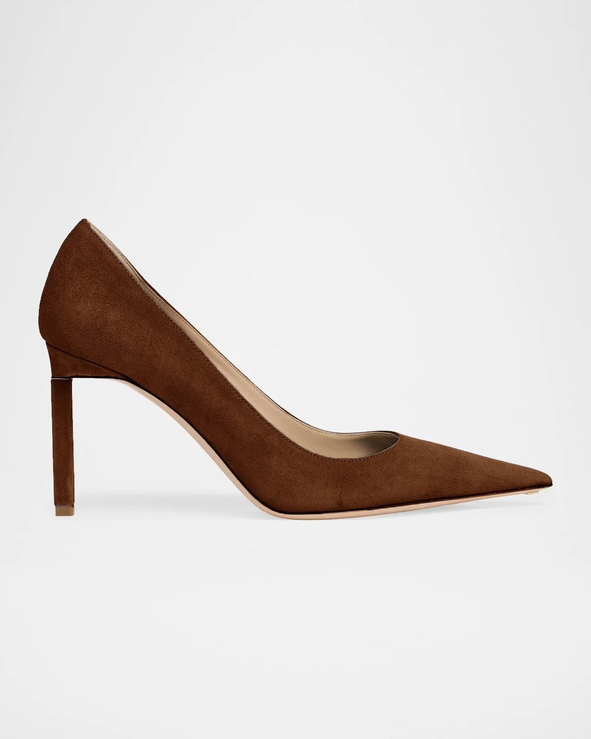 85mm Suede T-Stiletto Pumps - 1