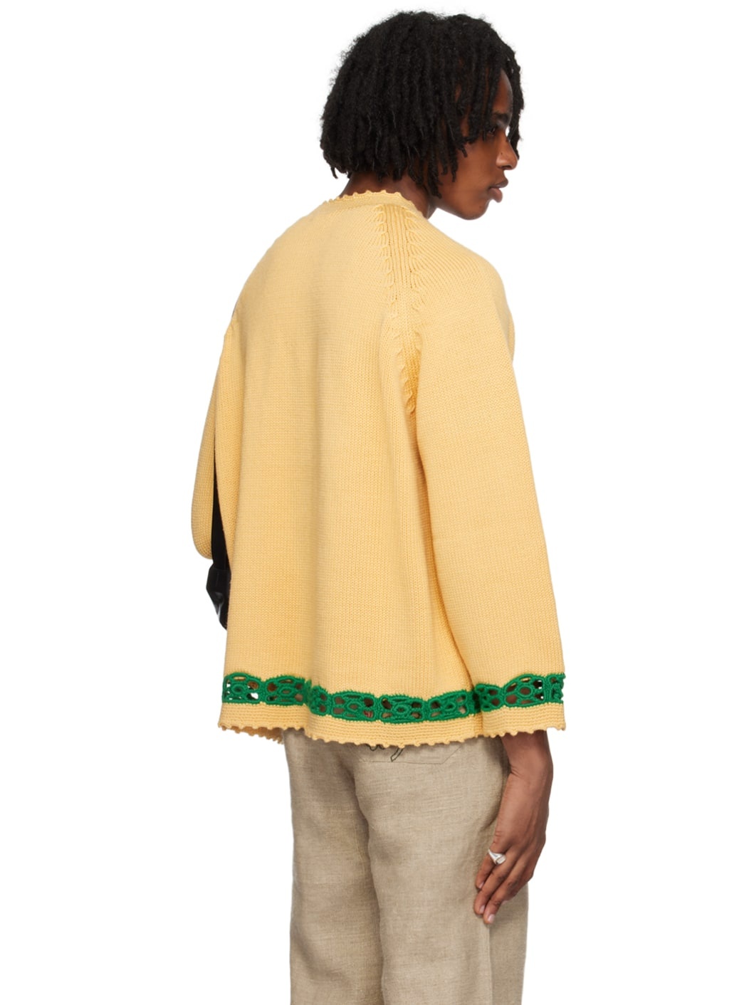 Yellow Daisy Garland Sweater - 3