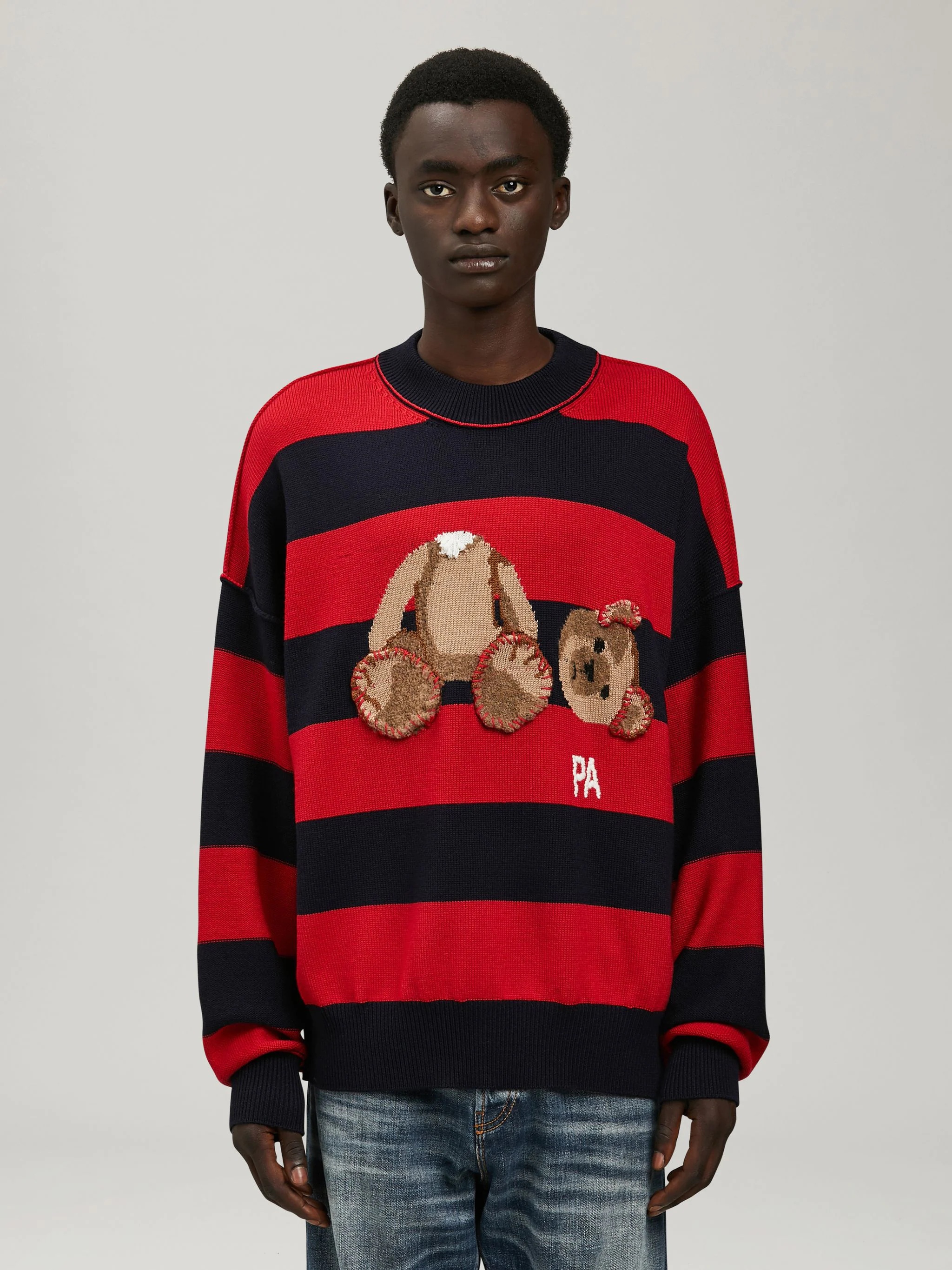 BEAR STRIPED SWEATER - 3