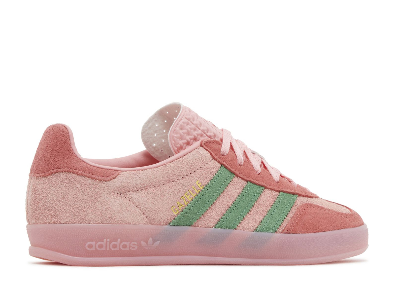 WMNS GAZELLE INDOOR 'PINK SPARK PRELOVED GREEN' - 3