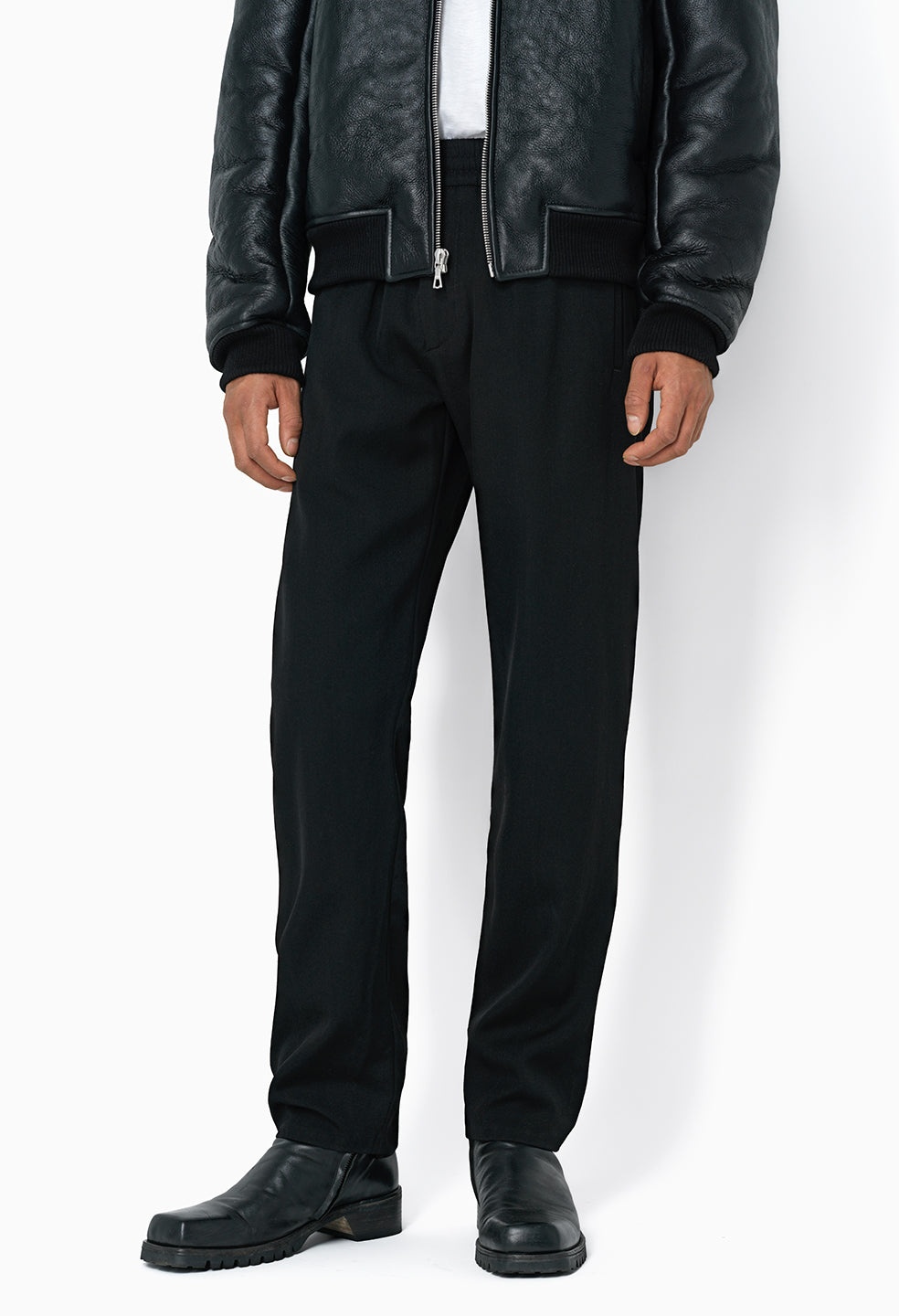 WOOL EASY TROUSER - 3