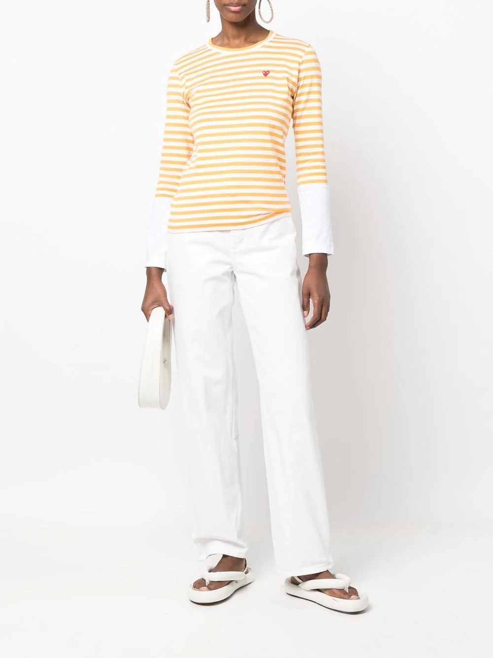 striped long-sleeve T-shirt - 2