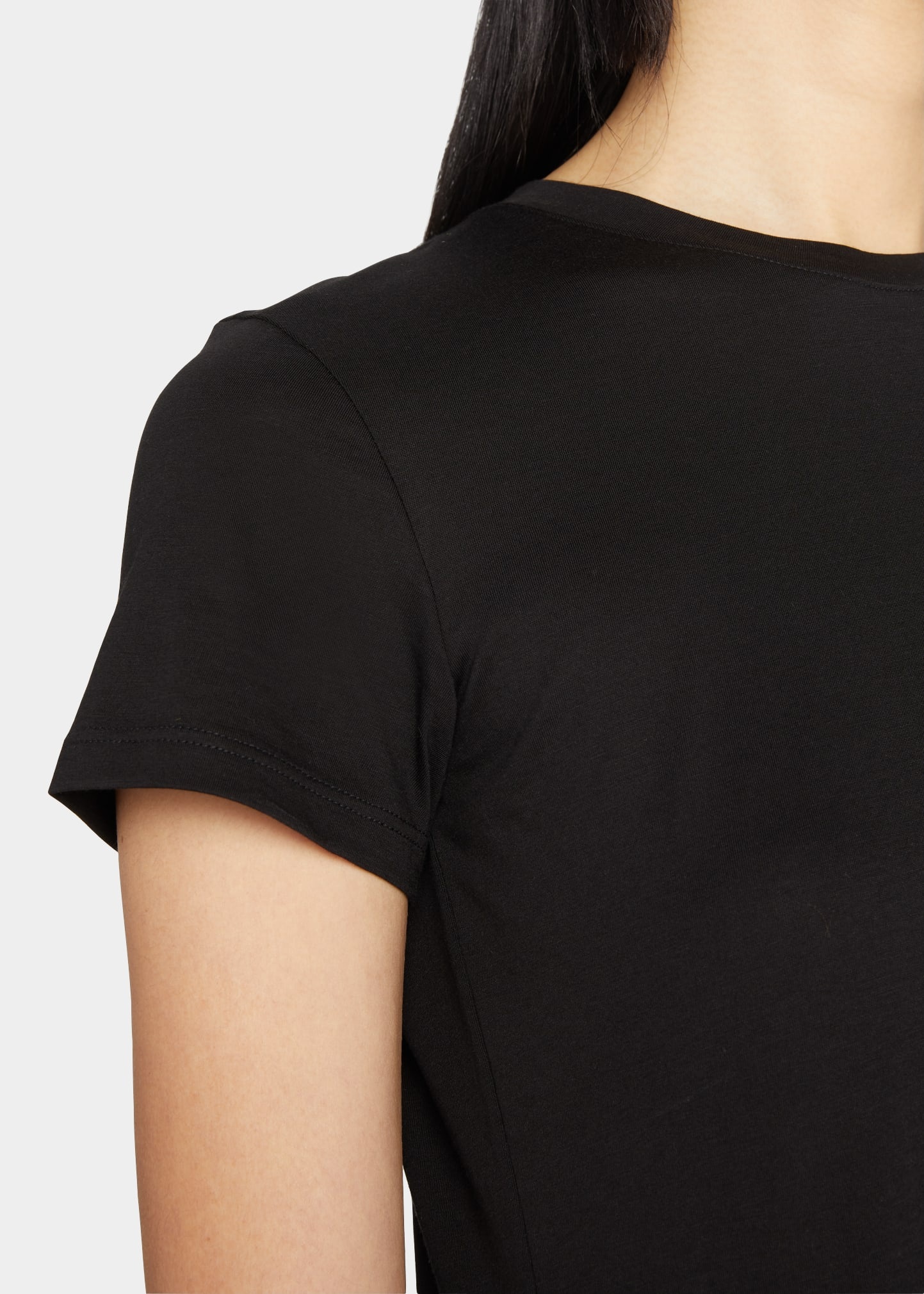 Essential Crewneck Pima Cotton Tee - 4