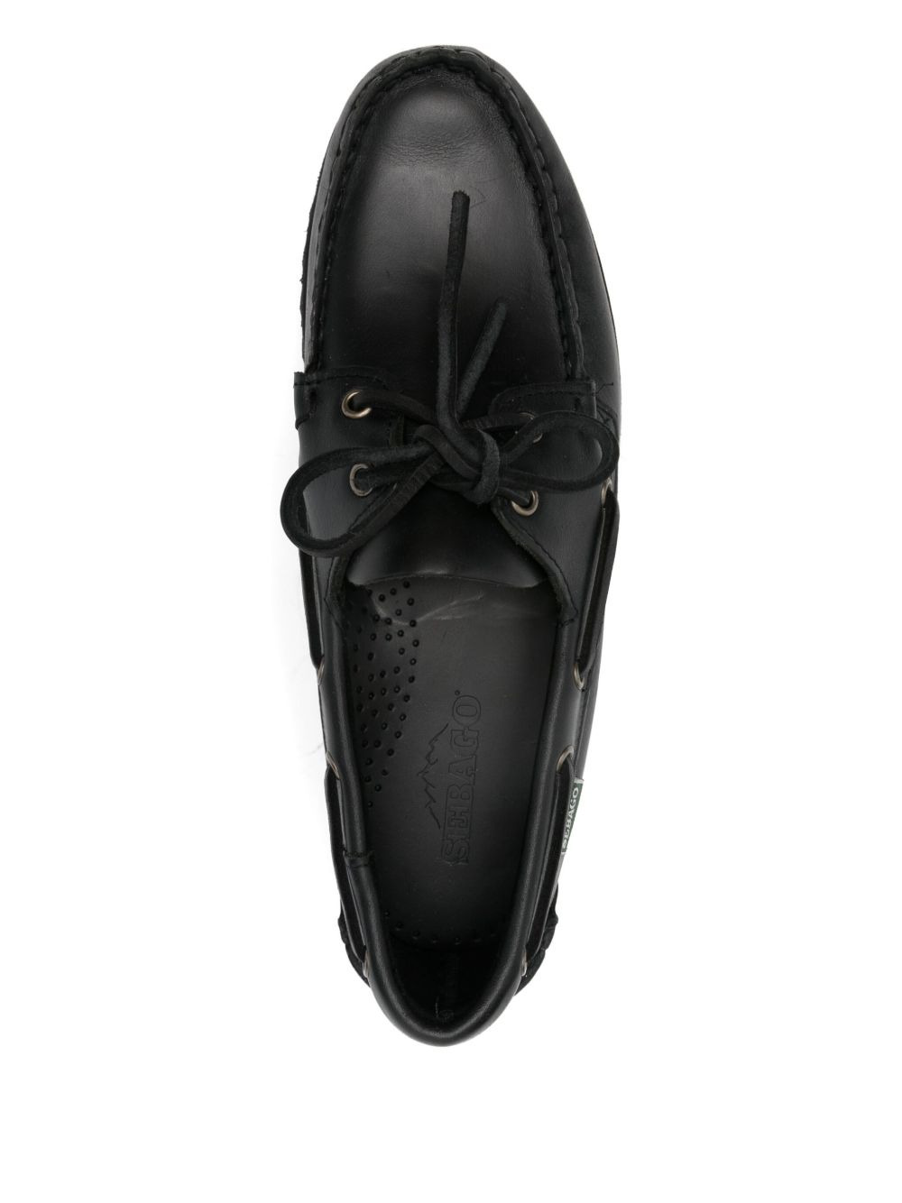 leather boat shoes - 4