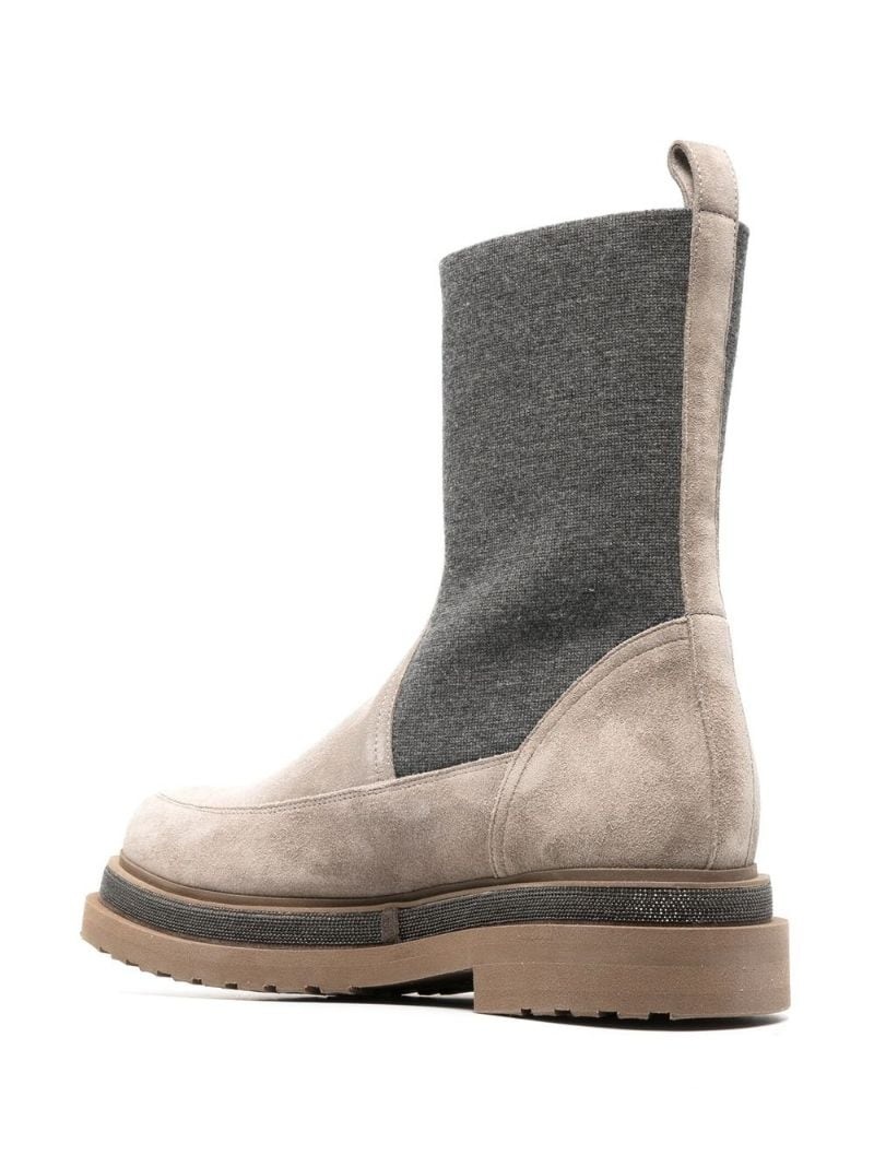 suede Chelsea boots - 3