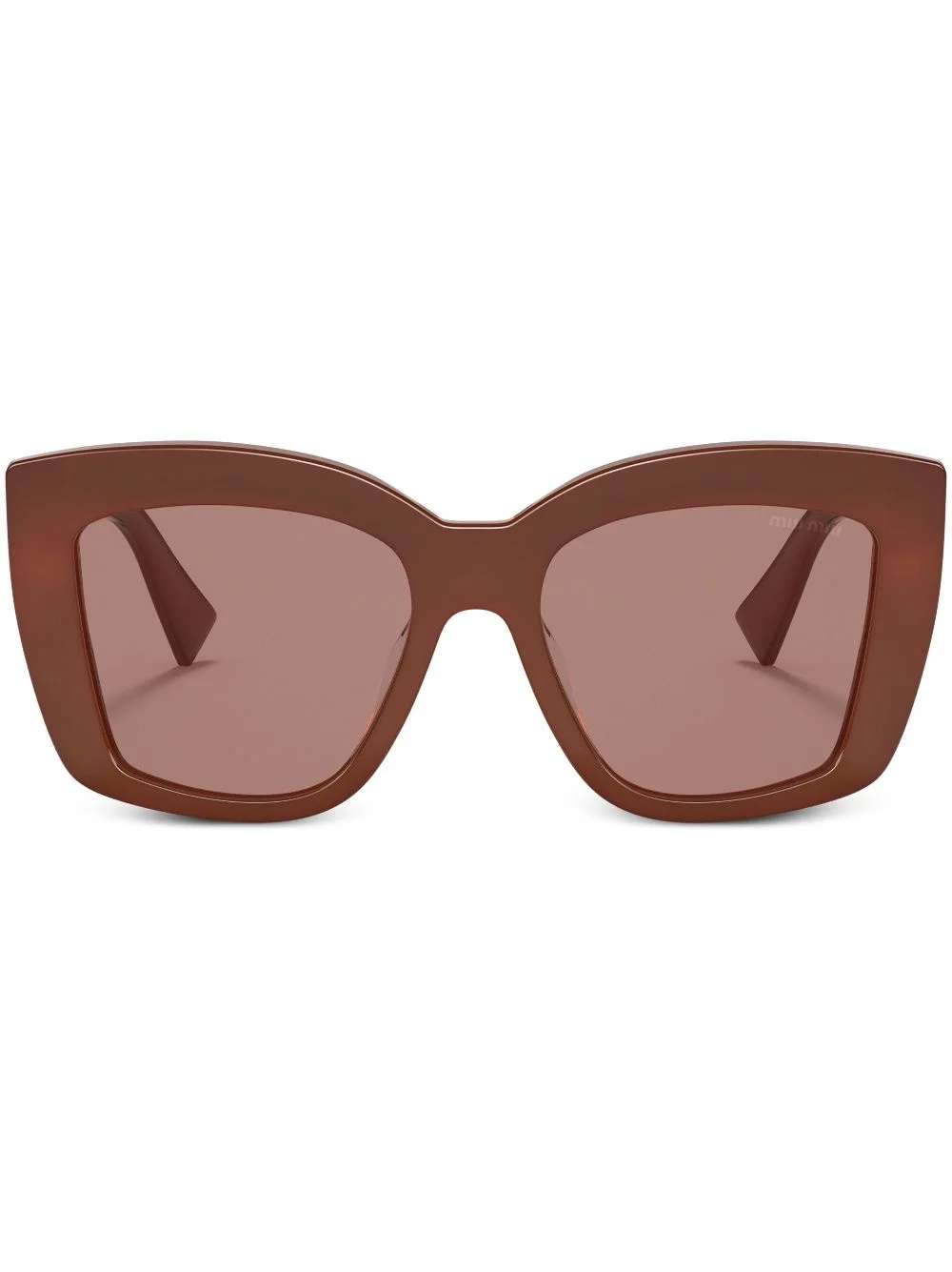 logo-print sunglasses - 1