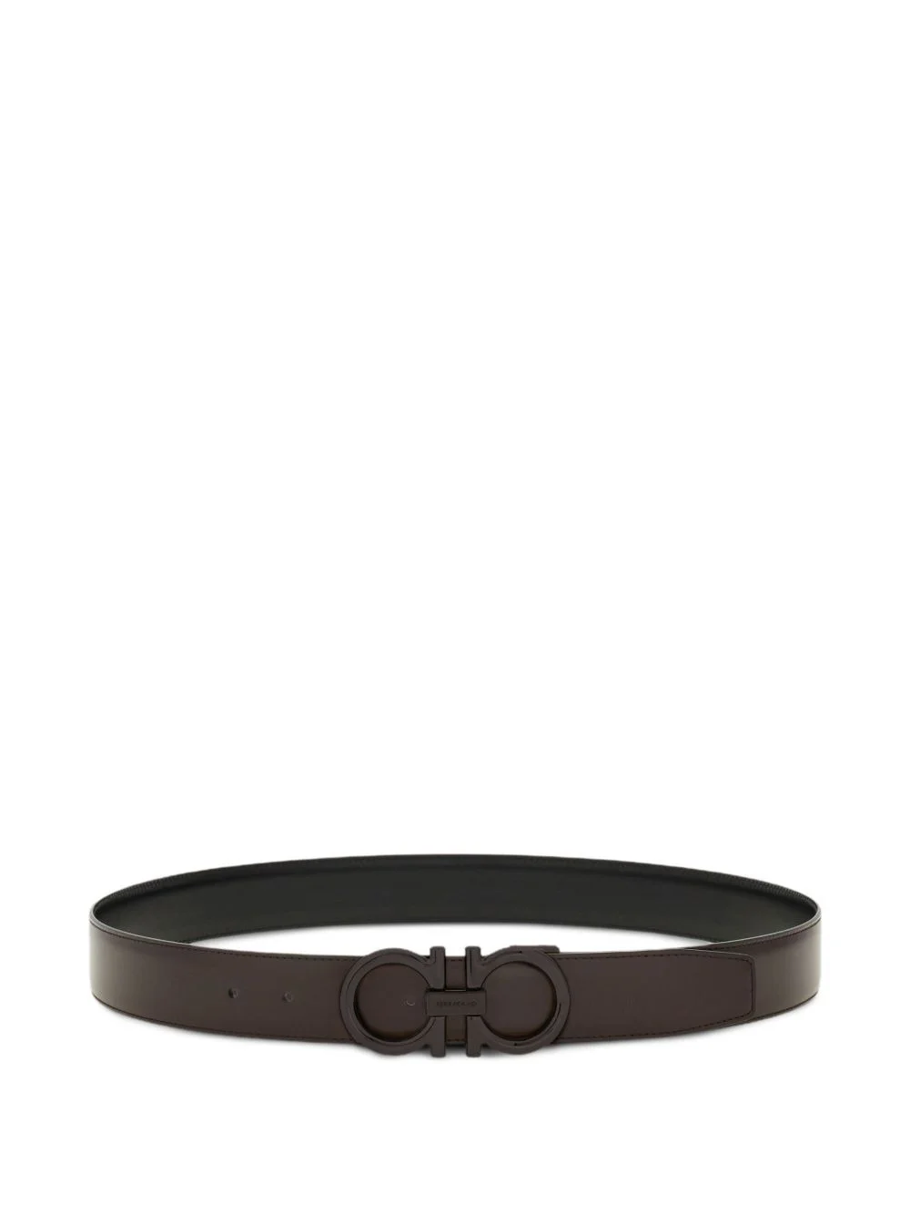 Gancini leather belt - 1