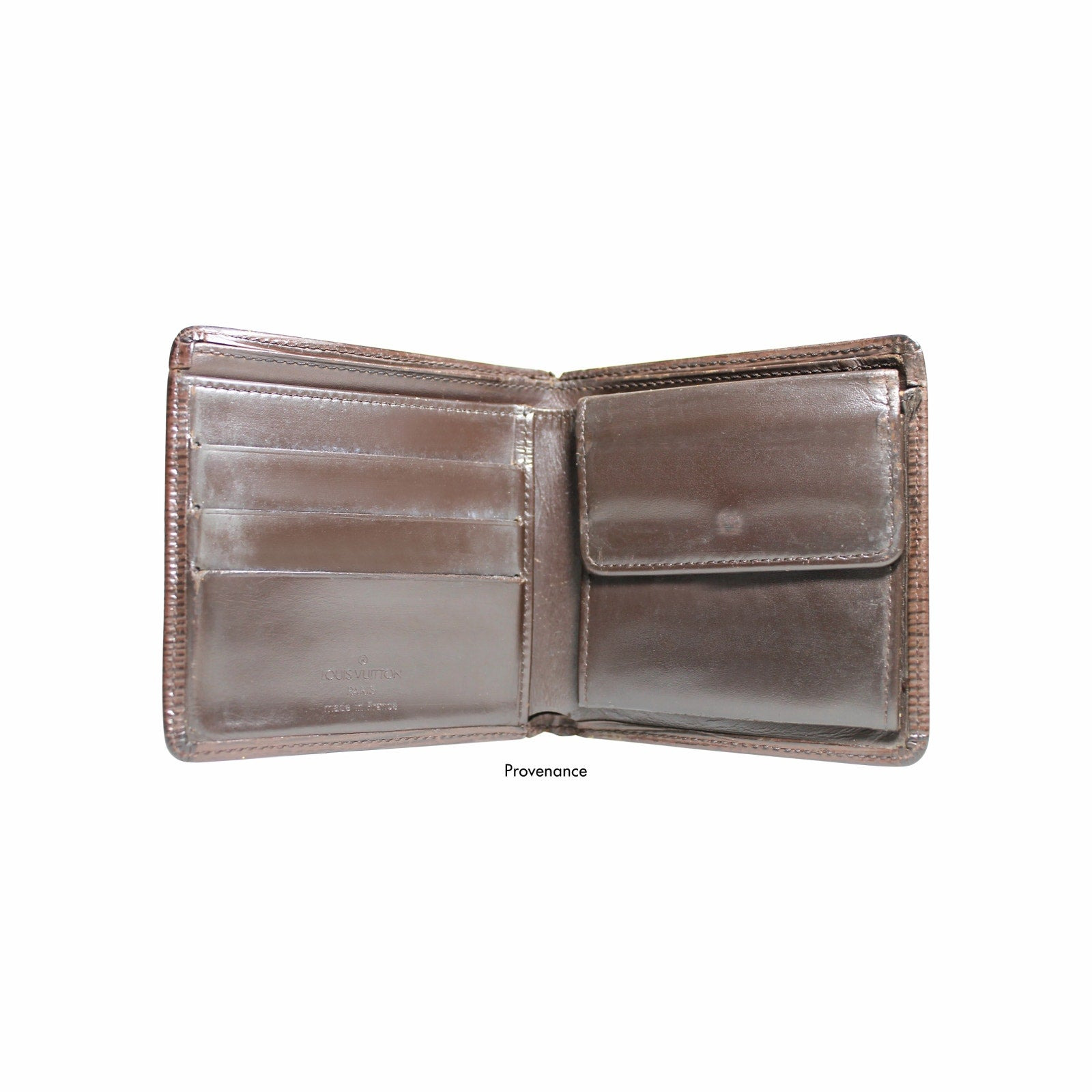 Louis Vuitton Marco Wallet - Moka Epi Leather - 6