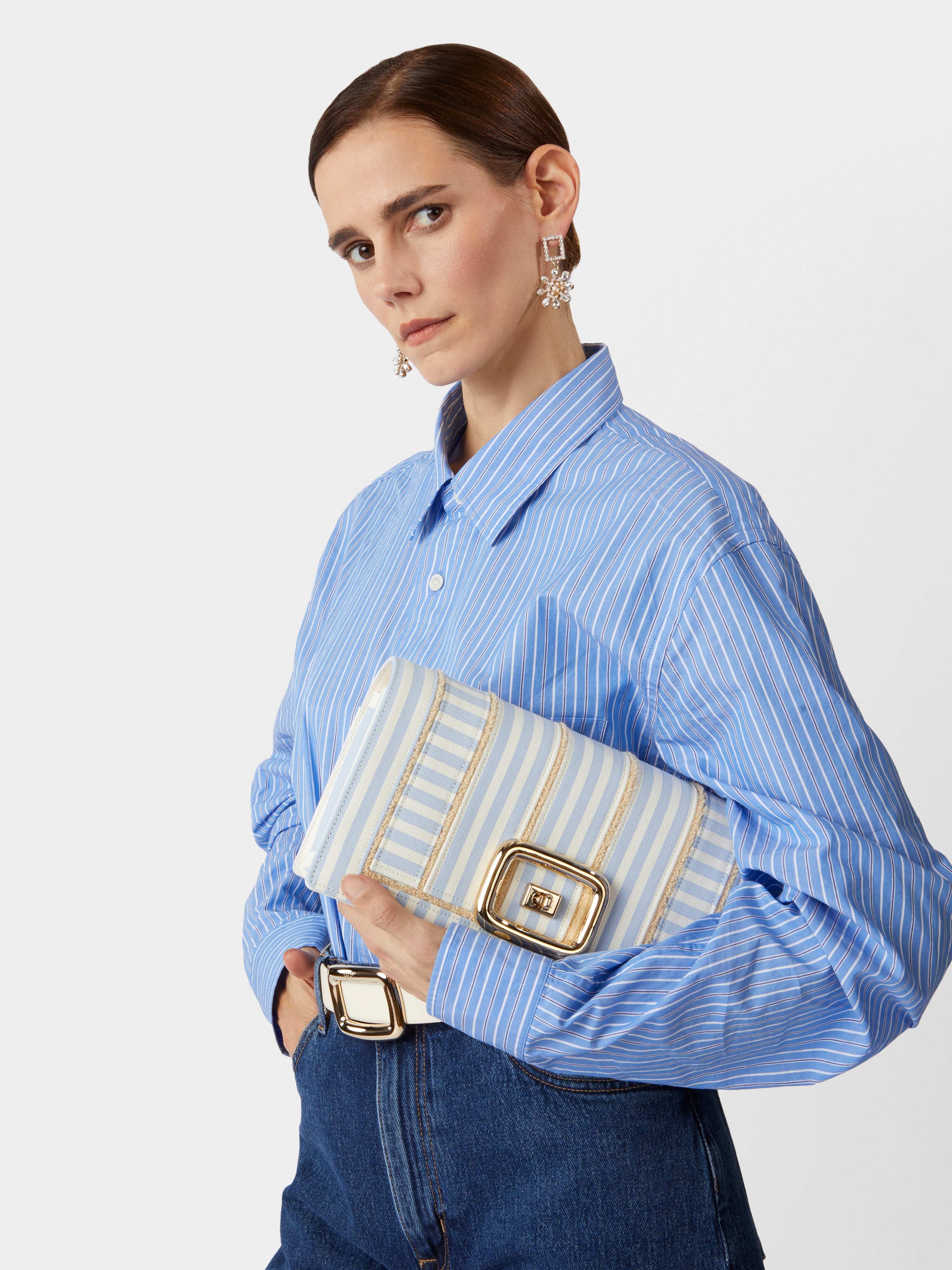 Viv' Choc Summer Stripes Bag in Fabric - 7