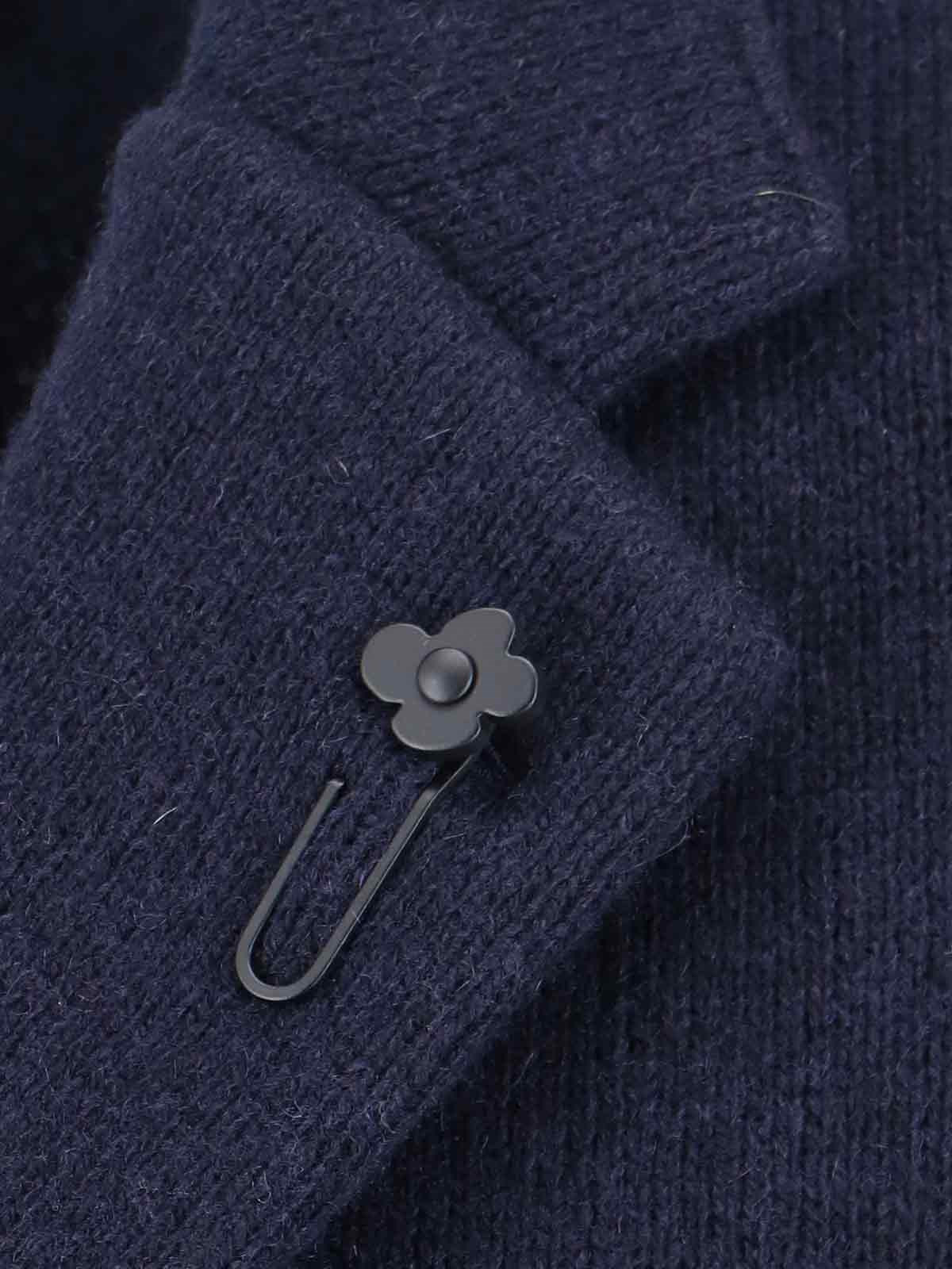 SINGLE-BREASTED CASHMERE JACKET - 3