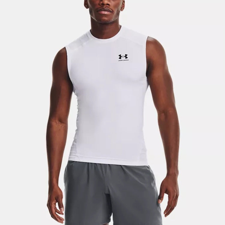 Under Armour HeatGear Sleeveless Shirt 'White' 1361522-100 - 4