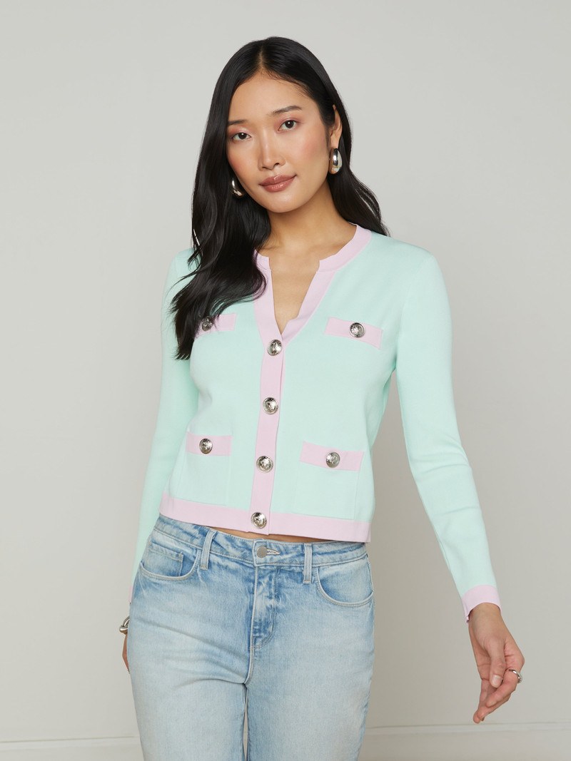 L'AGENCE Estefania Cardigan outlook