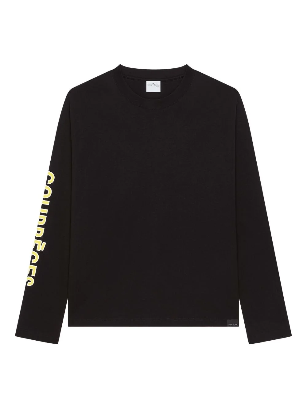 long-sleeve logo-print T-shirt - 1