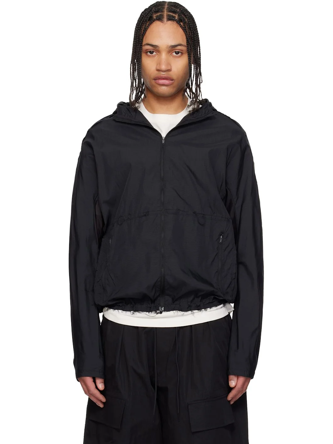 Black Running Jacket - 1